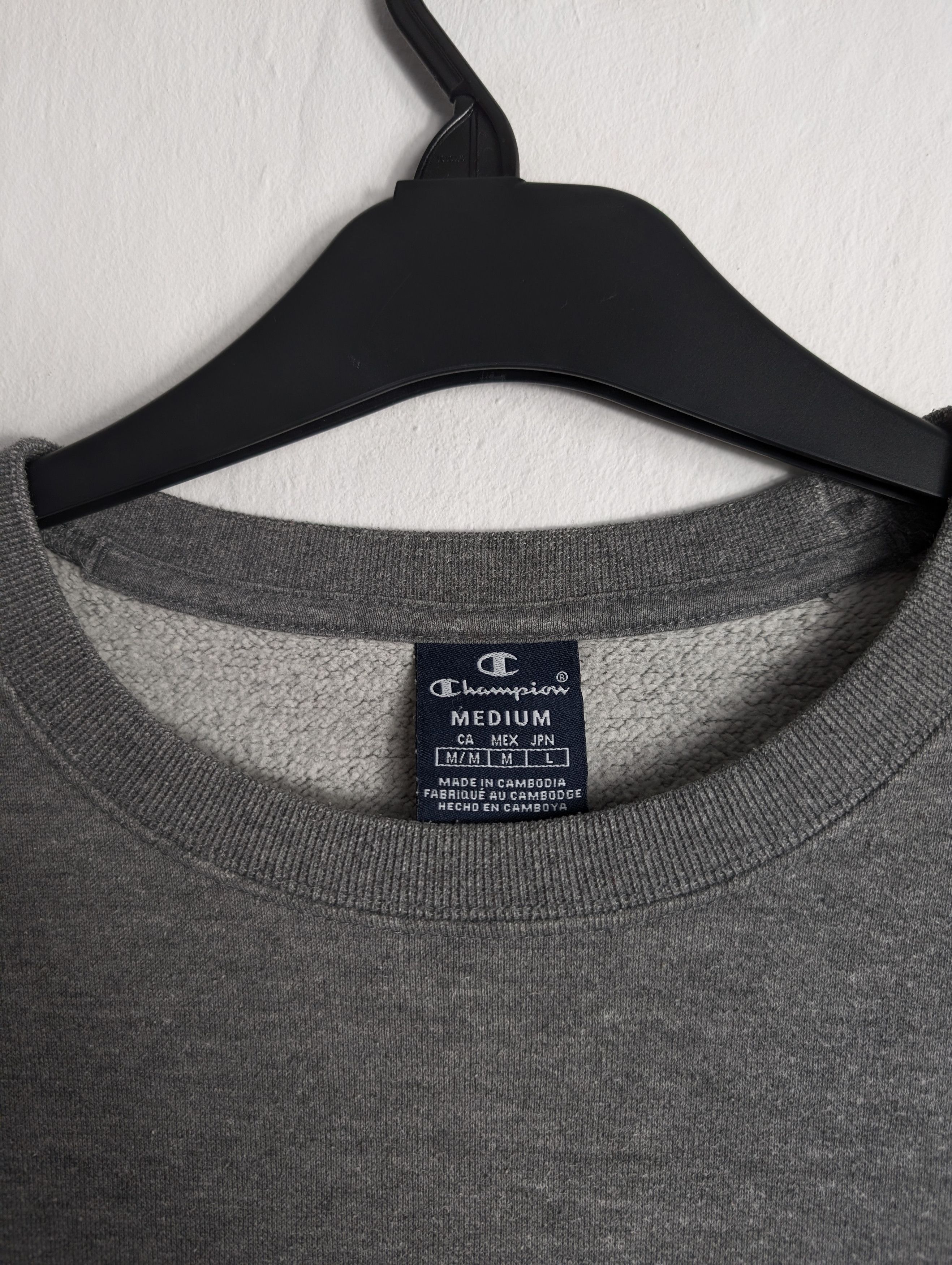Champion Vintage Grey Champion Crewneck Sweatshirt Size US M / EU 48-50 / 2 - 3 Thumbnail