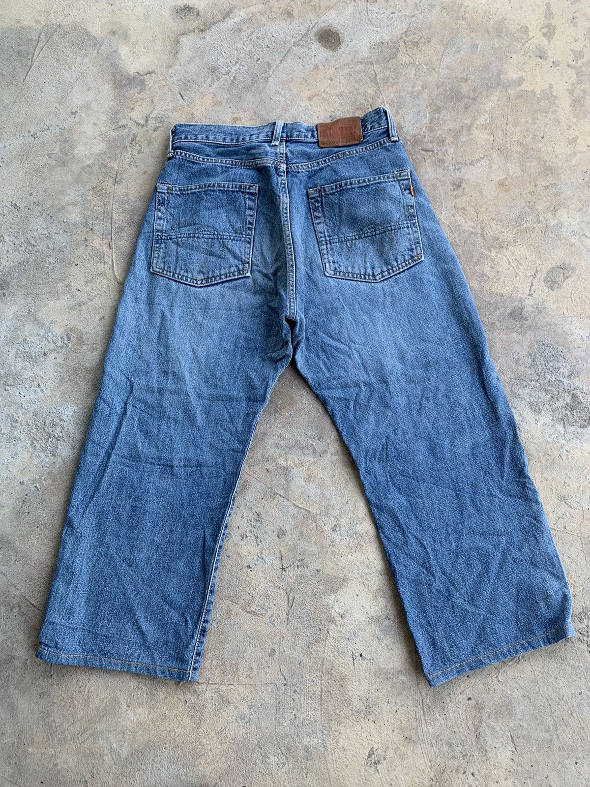 Edwin × Japanese Brand Vintage Distressed Edwin 505 Baggy Redline Selvedge Denim Size US 29 - 2 Thumbnail