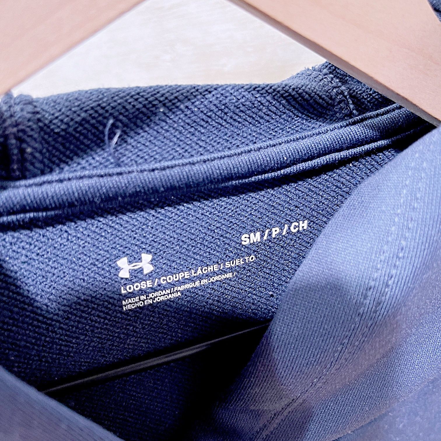 Under Armour Under Armour Logo Stripe Terry Hoodie Sweatshirt Blue Small Size S / US 4 / IT 40 - 5 Thumbnail