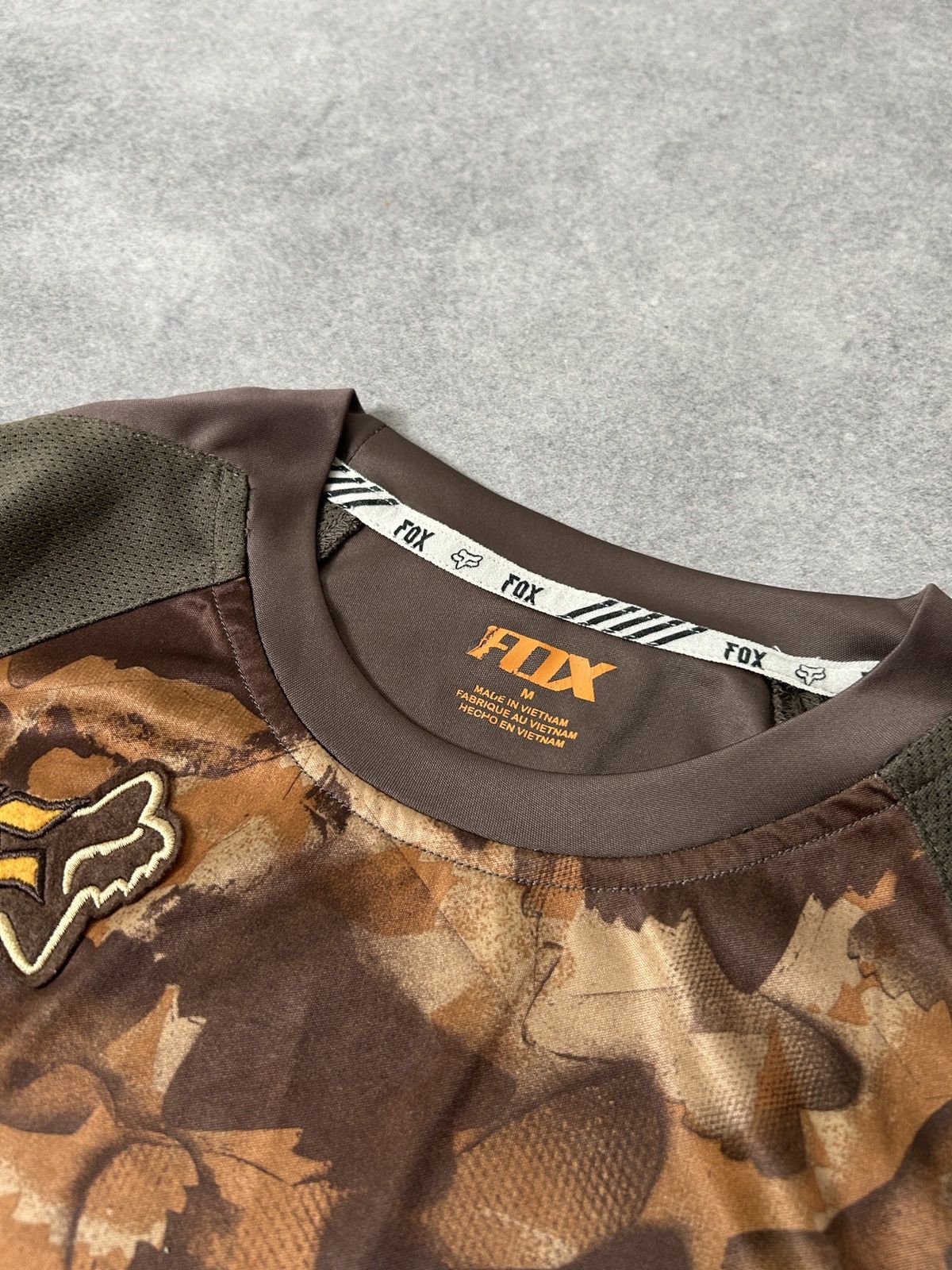 Fox Racing Fox Racing Brown camo jersey mens size M Size US M / EU 48-50 / 2 - 5 Thumbnail