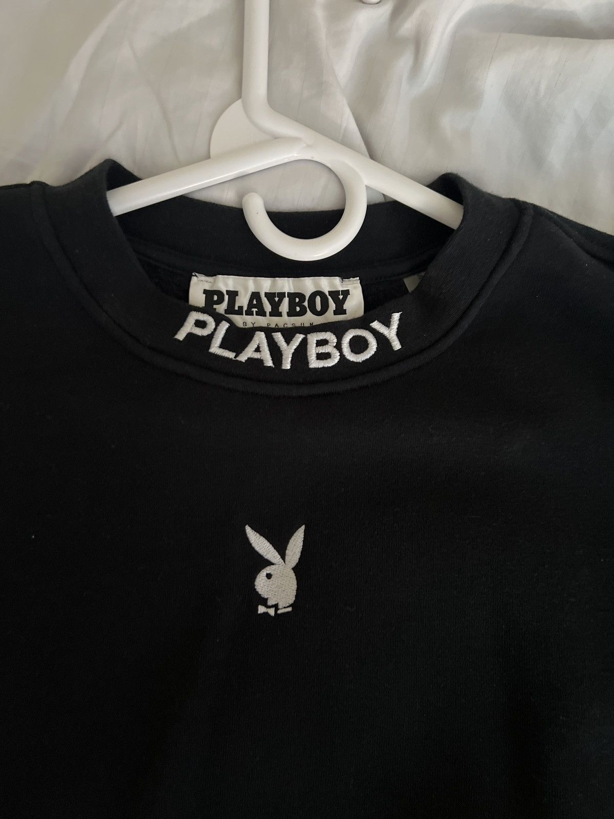 Playboy Playboy Black Crewneck W/ Neck Lettering Size US S / EU 44-46 / 1 - 3 Thumbnail