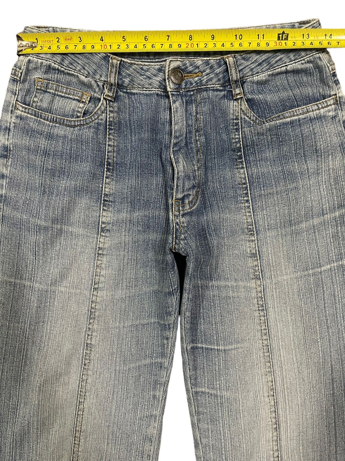 If Six Was Nine Vintage Japanese Brand Blue Wash Style Flare Jeans Size US 27 - 9 Thumbnail