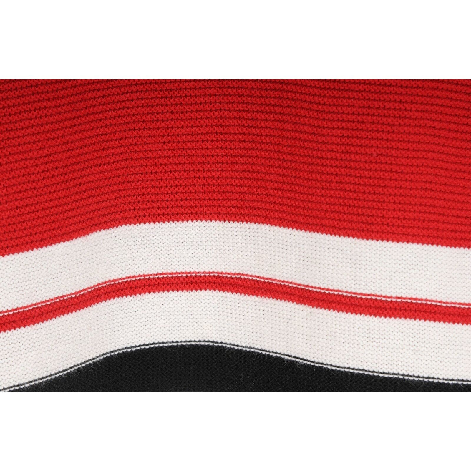 Marni Crewneck Sweater Black White Red Cotton - 00774 Size US M / EU 48-50 / 2 - 6 Thumbnail