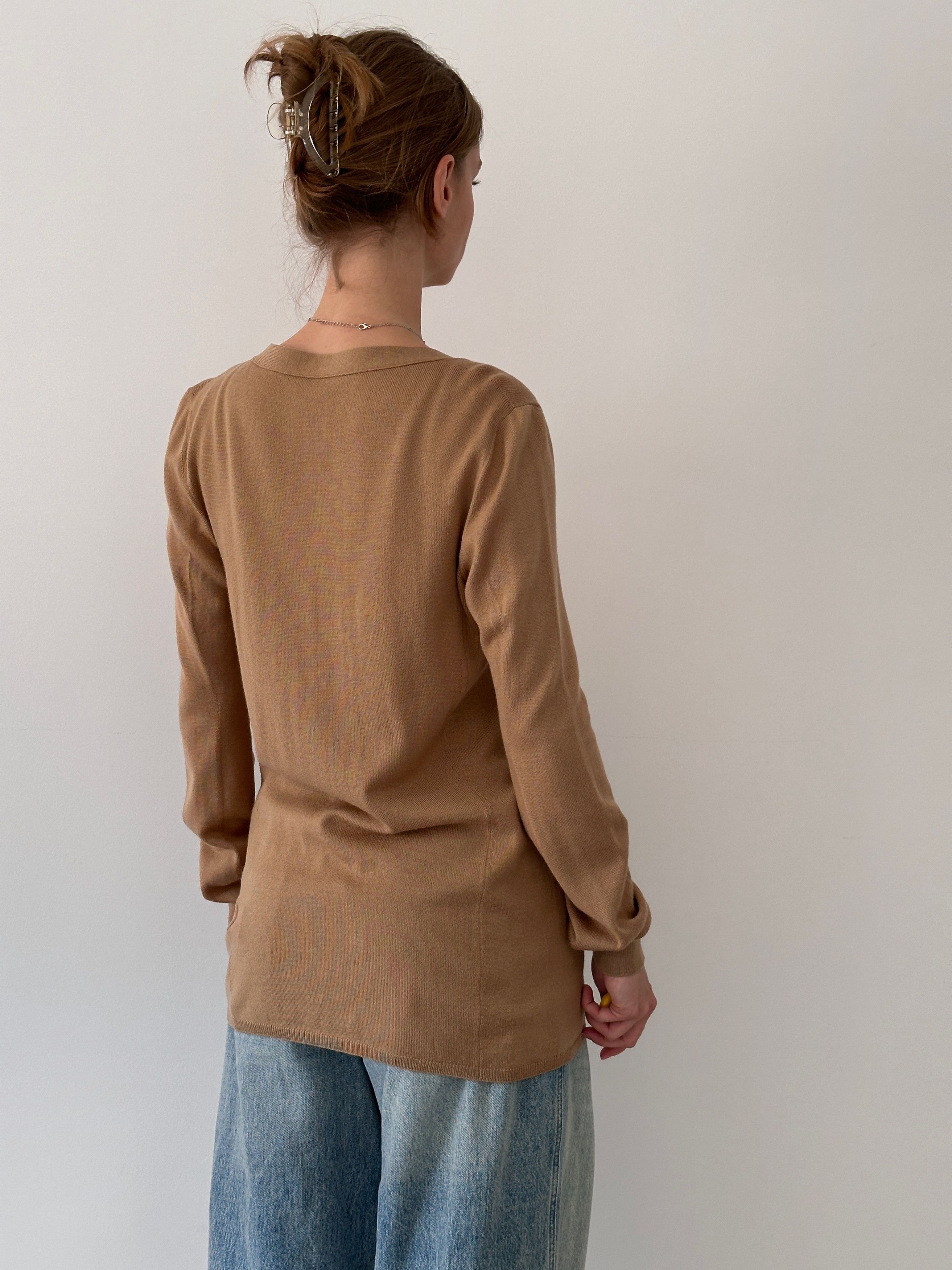 Jil Sander Jil Sander Cardigan Jumper Sweater Size S / US 4 / IT 40 - 3 Thumbnail
