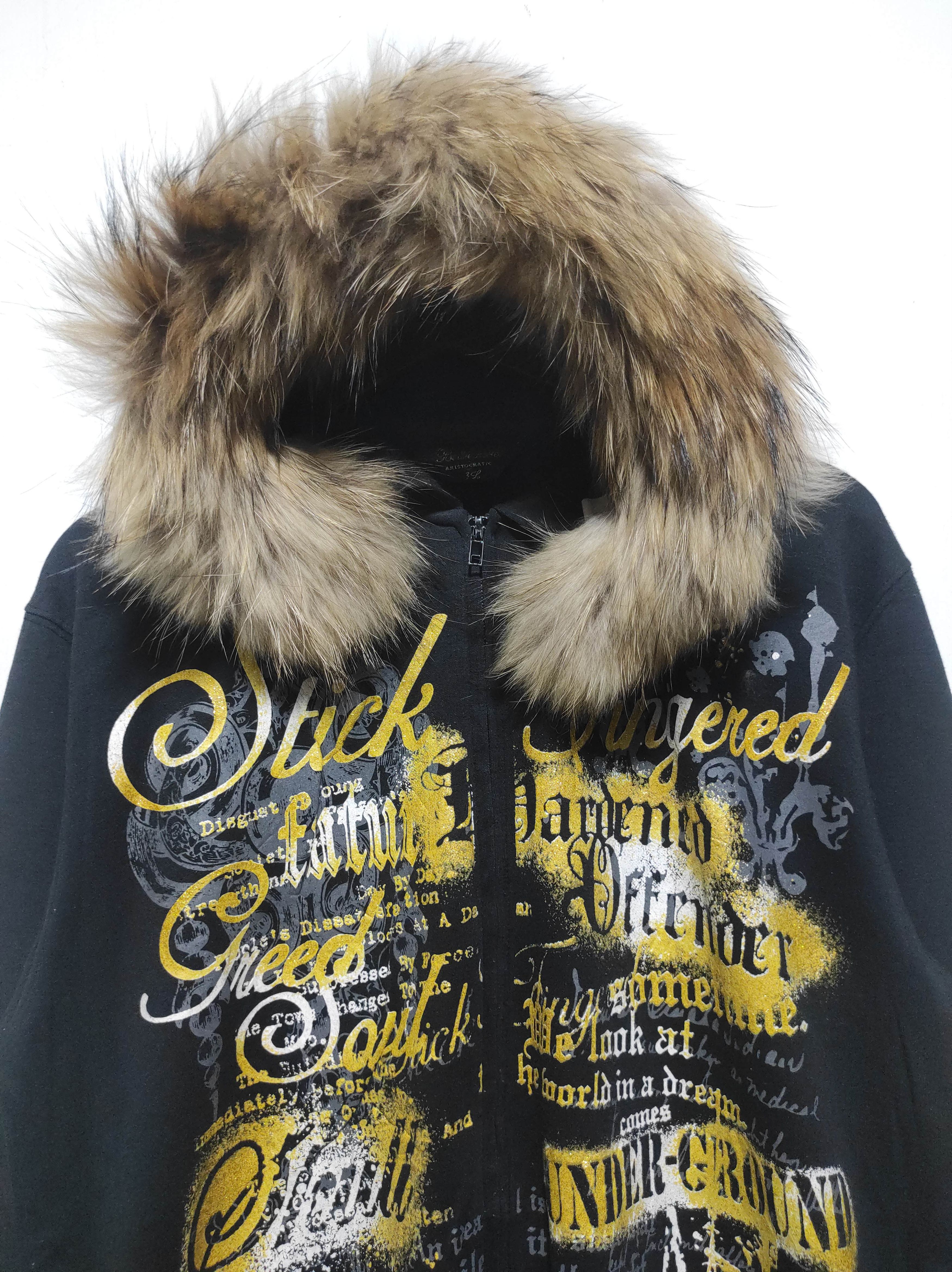 Affliction Beaumere Poem Zipper Fur Hoodie IfSixWasNine LGB style Size US L / EU 52-54 / 3 - 3 Thumbnail