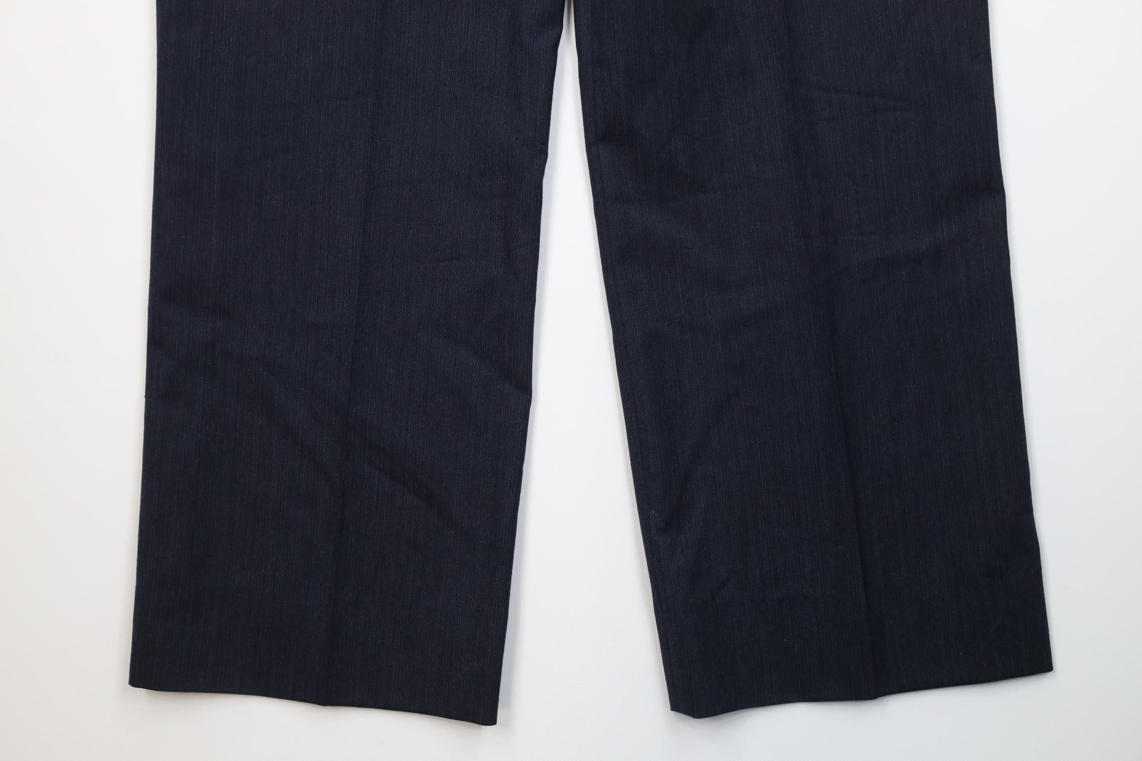 Vintage Vintage 70s Streetwear Wool Knit Wide Leg Chino Pants Size US 38 / EU 54 - 14 Thumbnail