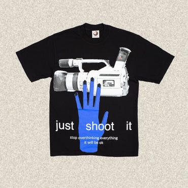 image of Lyrical Lemonade By Cole Bennett Item 038 Just Shoot It Tee Black - Medium, Men's