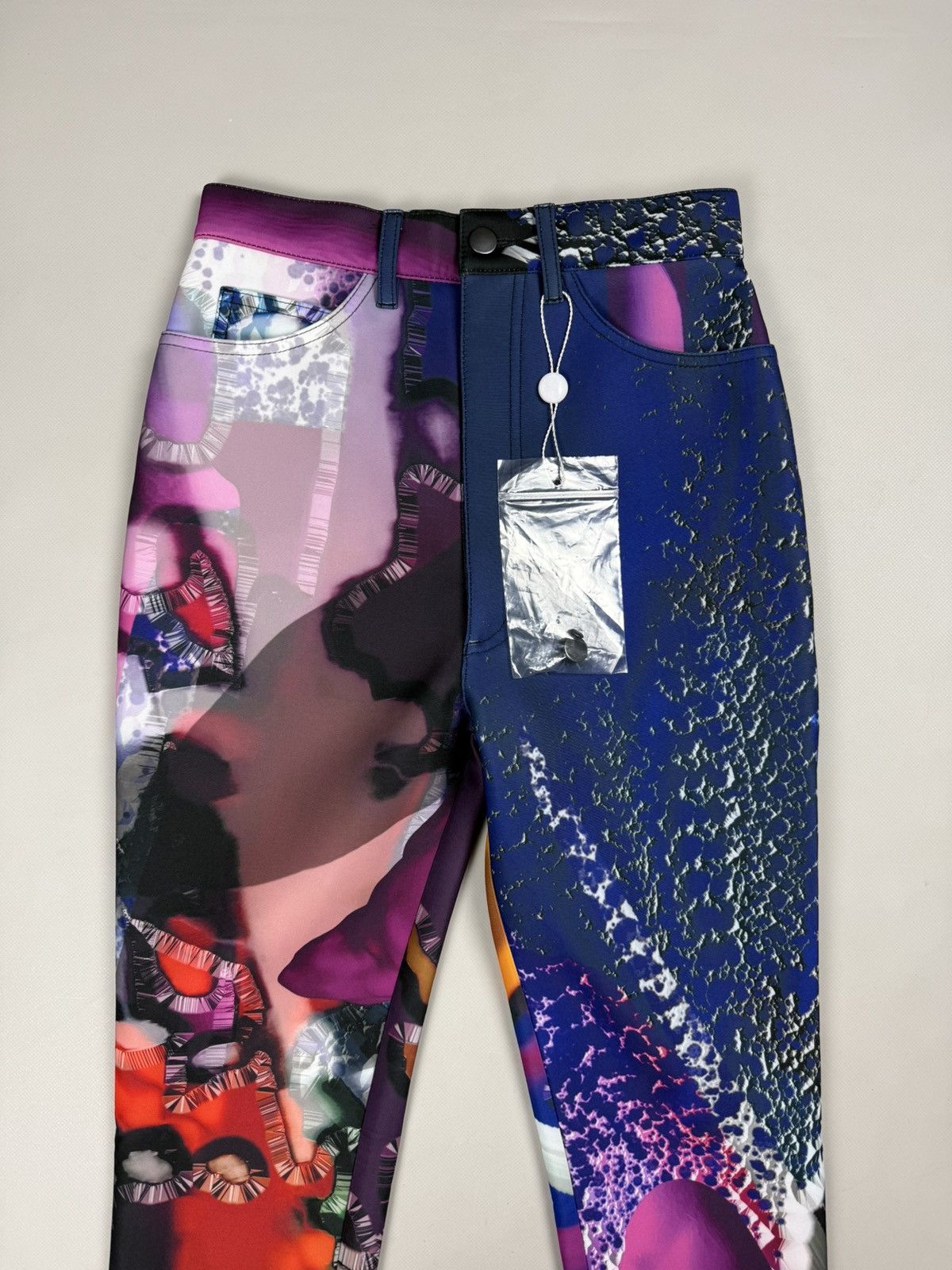 Maison Margiela BNWT! Maison Margiela printed Skinny Leg Art Pants Trousers Size 27" / US 4 / IT 40 - 5 Thumbnail