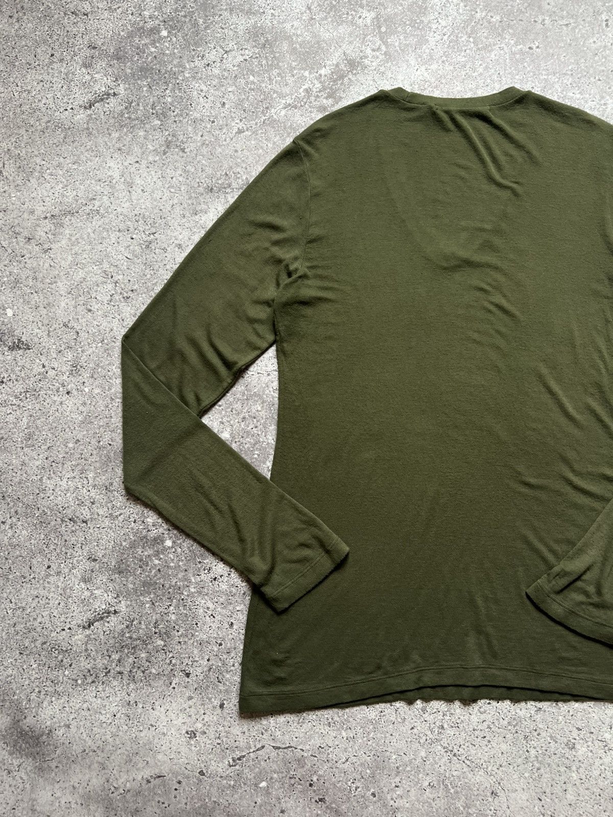 Transit × Transit Uomo Transit Par Such V-neck Sweater Long Sleeve Green Size XS / US 0-2 / IT 36-38 - 12 Thumbnail