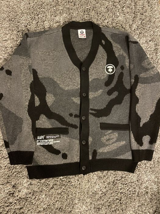 Aape AAPE by a bathing ape cardigan | Grailed