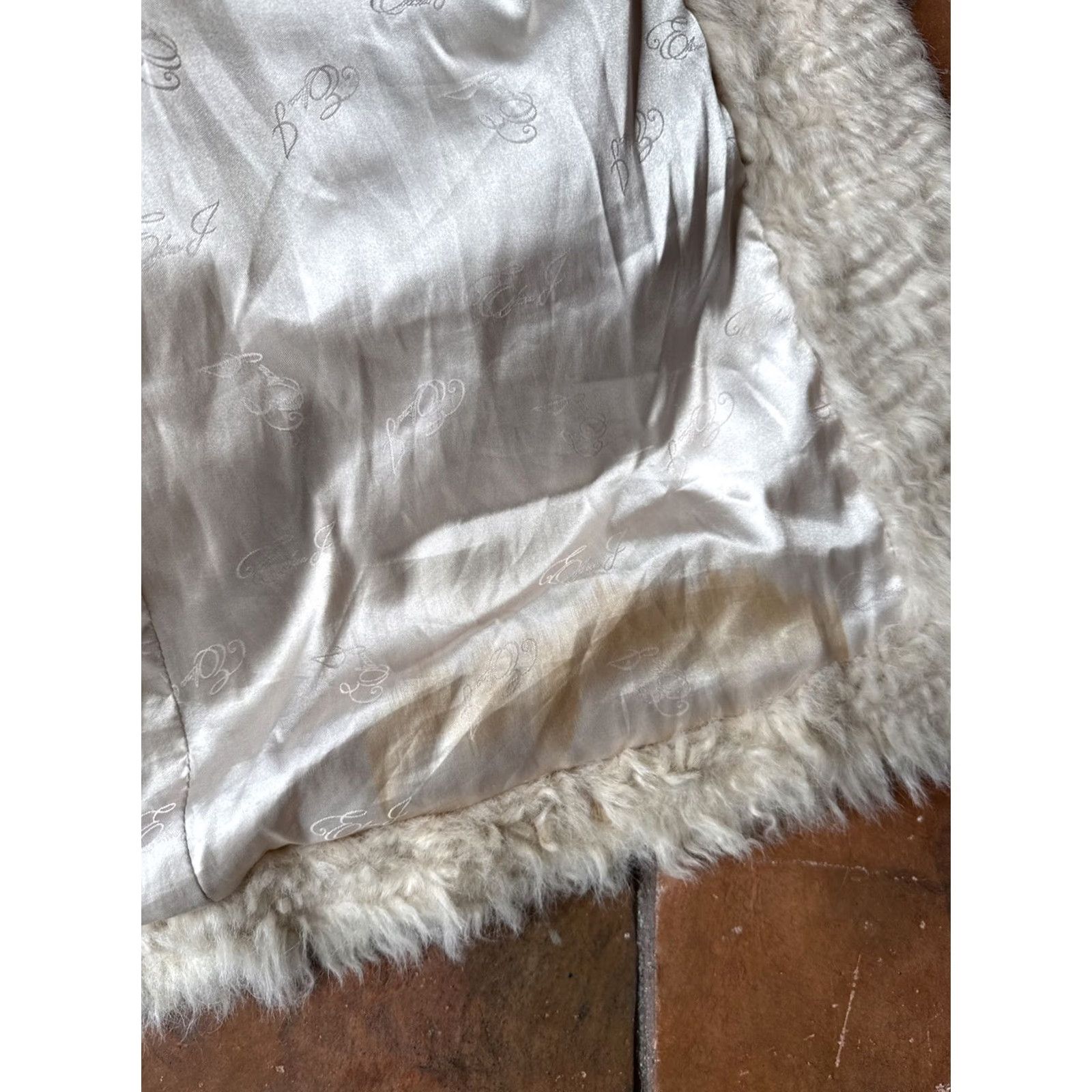 Vintage VINTAGE Eliza J Faux Fur Blazer Coat Outerwear Women’s S Beige Fur Trim Long Coat Size S Regular Women's Coat 90s Theme Mens Womens Size S / US 4 / IT 40 - 7 Thumbnail