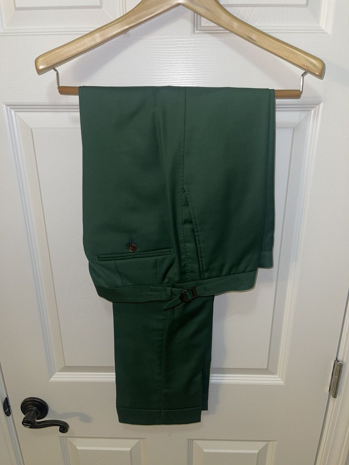 Custom Made R.Douglas Green Suit 36r