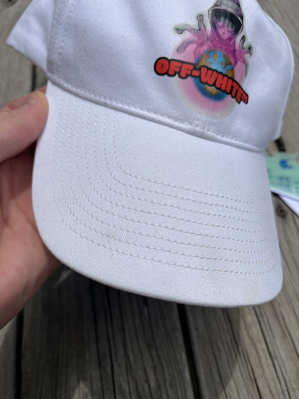 Off-White Off-white alien spray baseball cap Size ONE SIZE - 2 Thumbnail