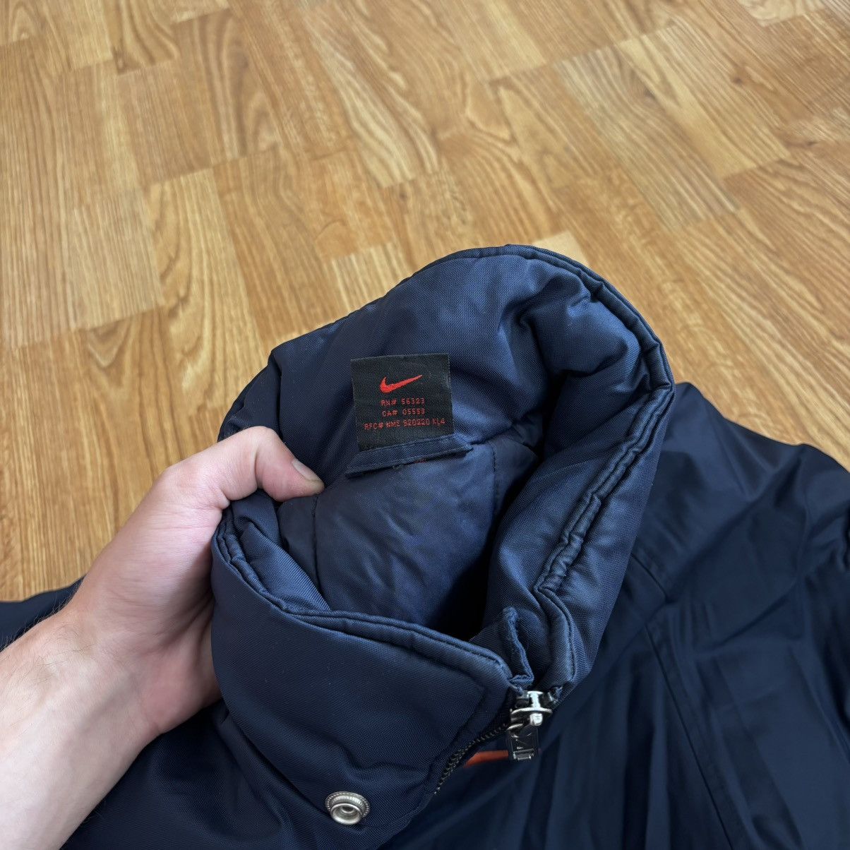 Nike Vintage Nike 90s Track Jacket Y2K Big Logo Swoosh Size US M / EU 48-50 / 2 - 8 Thumbnail