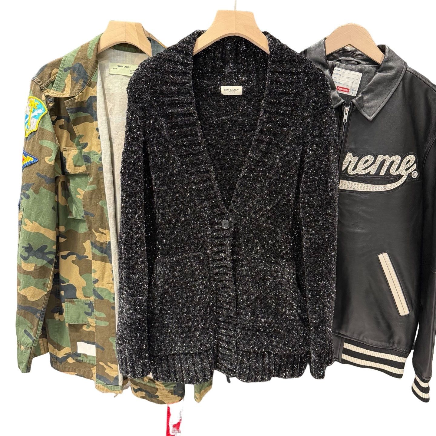 Saint Laurent Paris Saint Laurent Sparkle Knit Cardigan Size XS Size XS / US 0-2 / IT 36-38 - 1 Thumbnail