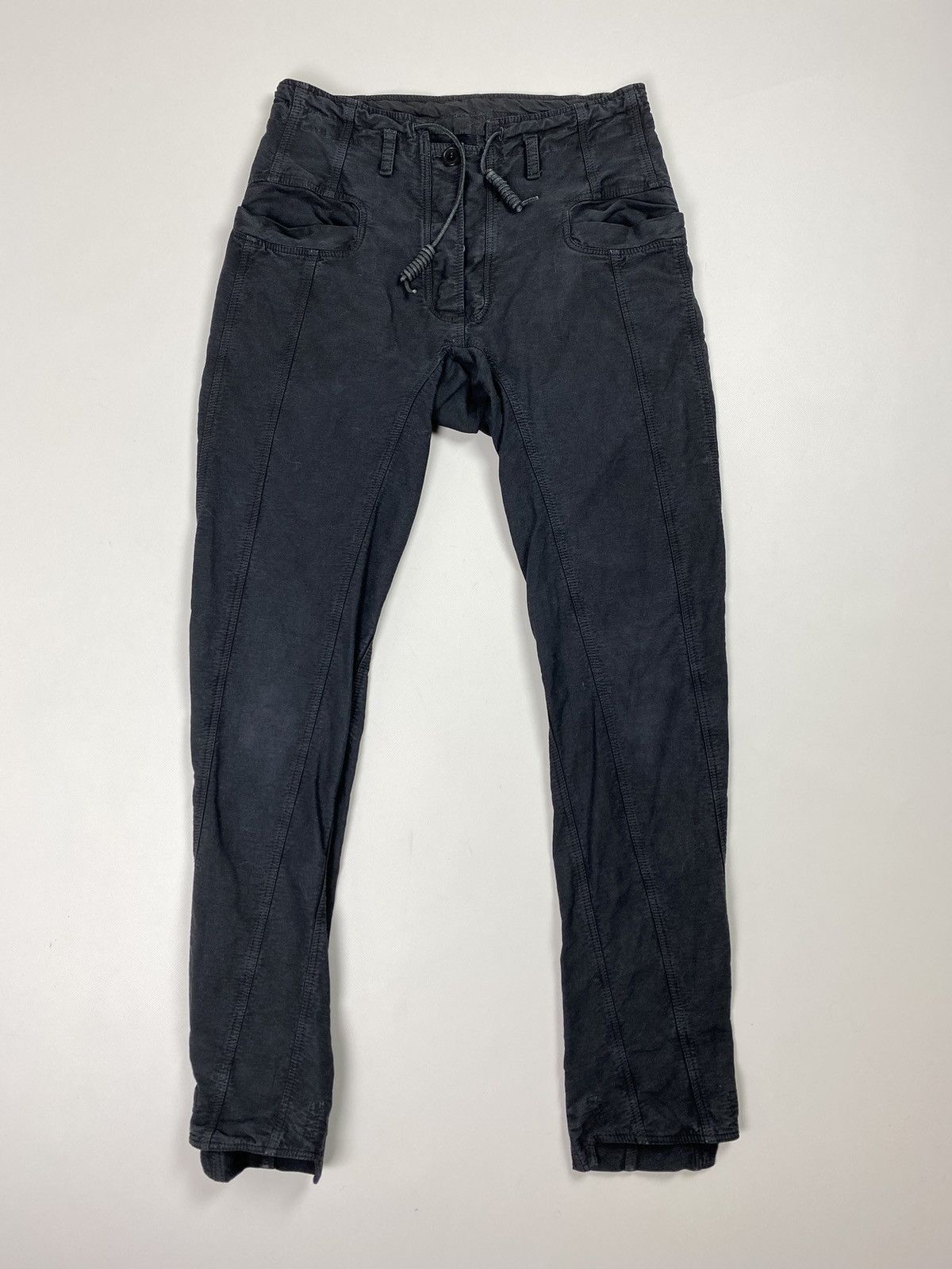 image of Avant Garde x Rundholz Dip Ladies Avant-Garde Washed Pants Trousers in Black, Women's (Size 24)