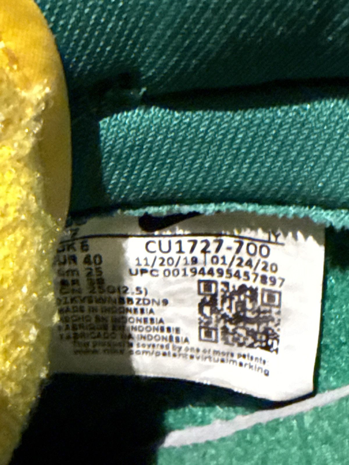 Nike Nike Dunk Low SP ‘Brazil’ Size US 7 / EU 40 - 7 Thumbnail