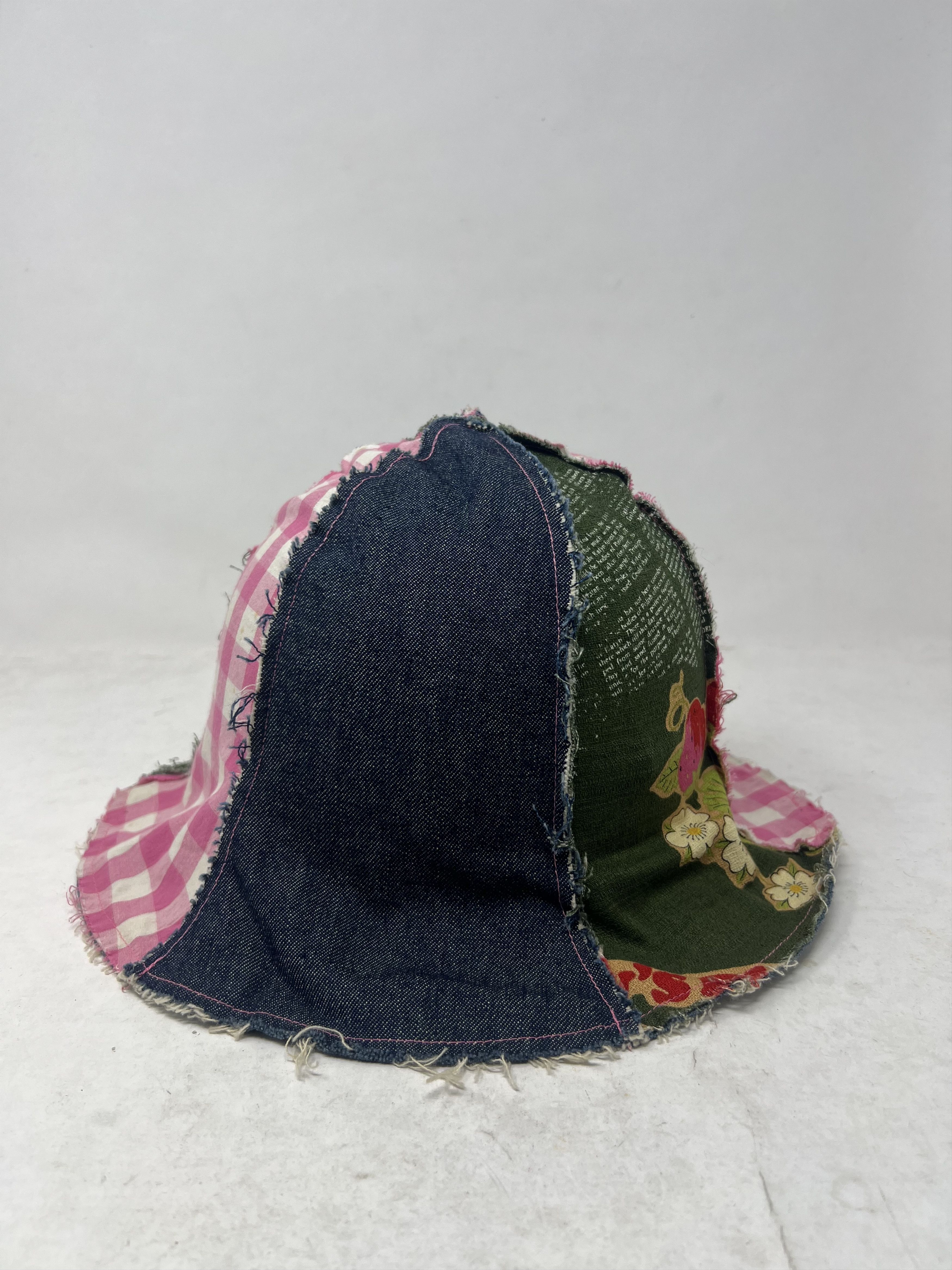 Seditionaries Sashiko Boro Patchwork Shinji Abe Denim Hat Size ONE SIZE - 1 Thumbnail