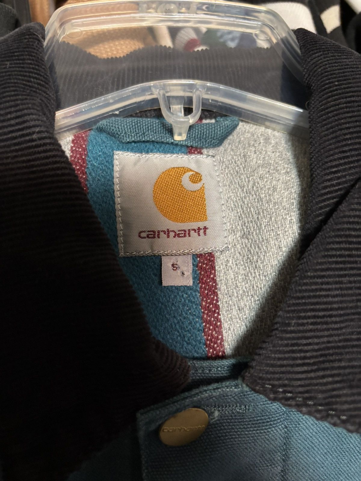Carhartt × Stussy Carhartt WIP x Stussy Chore Coat Teal Size US S / EU 44-46 / 1 - 6 Thumbnail