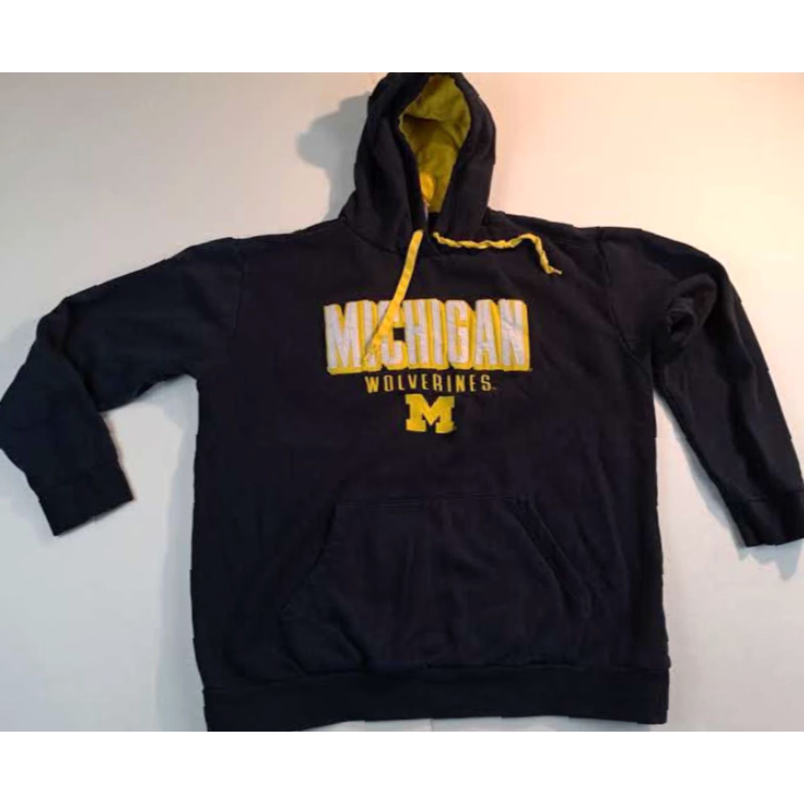 Champion Michigan Wolverines Champion Hooded Sweatshirt X-Lagre Jacket Size US XL / EU 56 / 4 - 2 Thumbnail