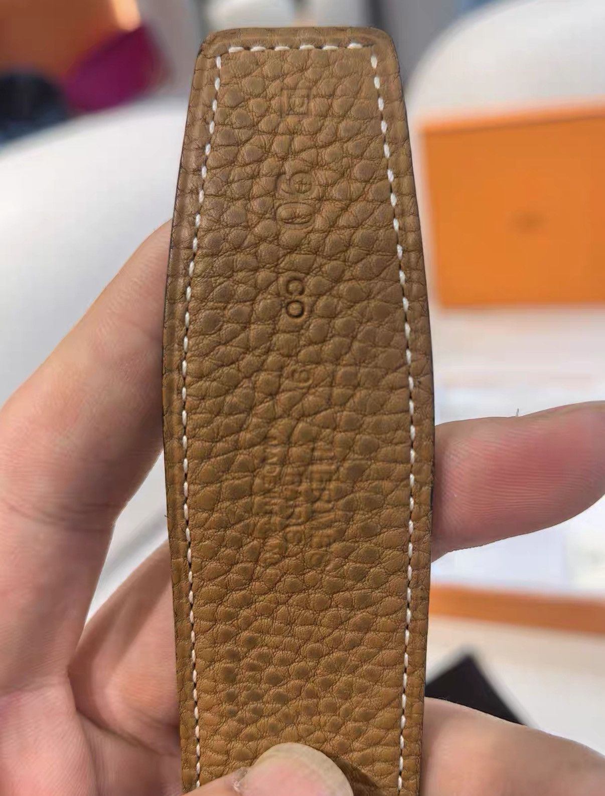 Hermes Hermès vintage limited-edition belt J38 Size ONE SIZE - 4 Thumbnail