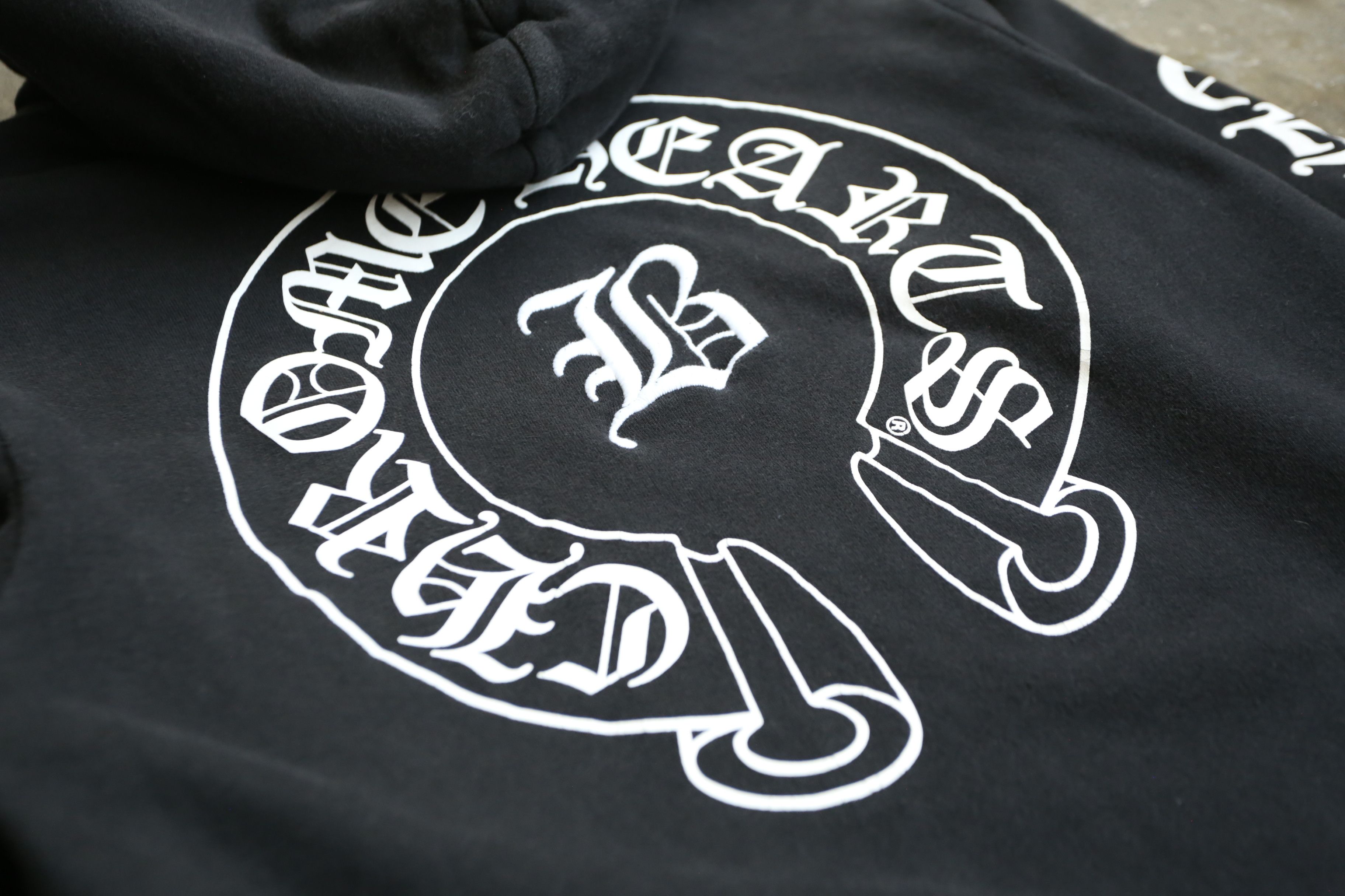 Chrome Hearts Chrome Hearts - Bela Hadid - 2017 - "B" Horseshoe Hoodie Size US L / EU 52-54 / 3 - 3 Thumbnail