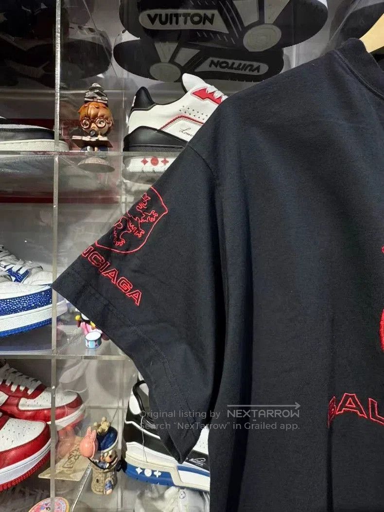 Balenciaga Balenciaga Lion Club SS25 Logo T-Shirt. Size US L / EU 52-54 / 3 - 3 Thumbnail