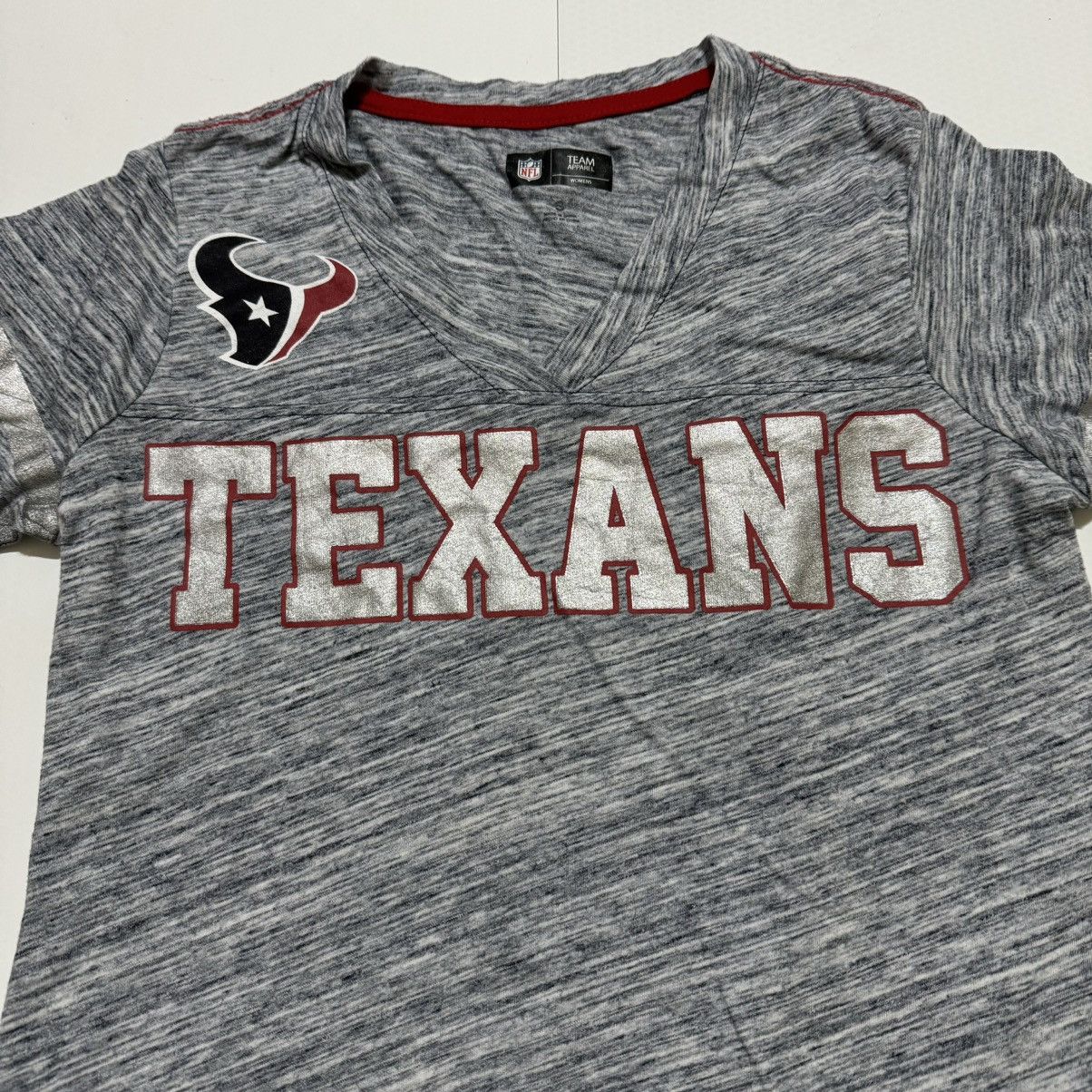 NFL NFL Team Apparel Houston Texans Football Tee Shirt Size S / US 4 / IT 40 - 4 Thumbnail