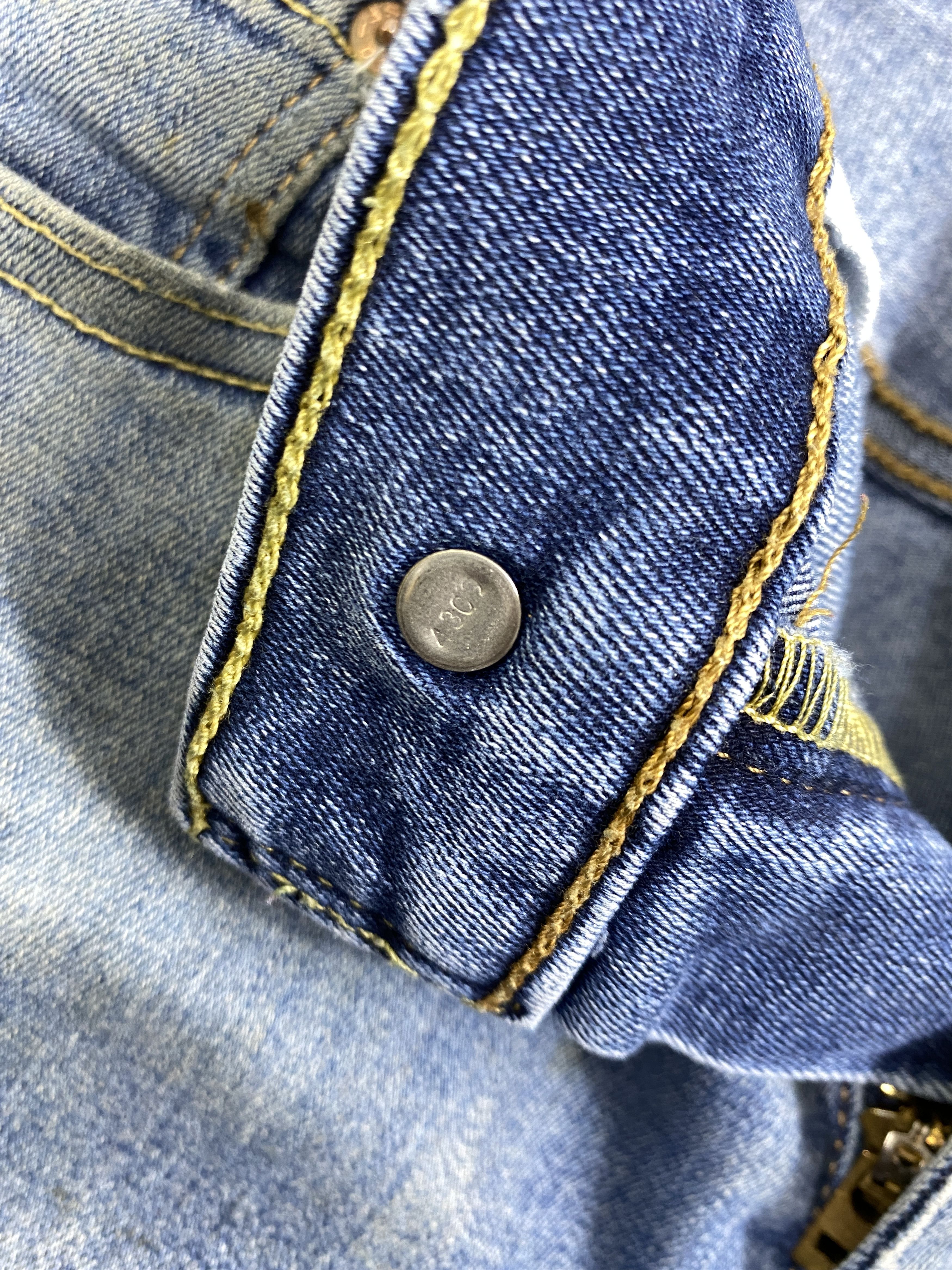 Levi's Distressed Blue Levi's 511 Jeans 30x29.5 Denim -SJ115 Size US 30 / EU 46 - 6 Thumbnail