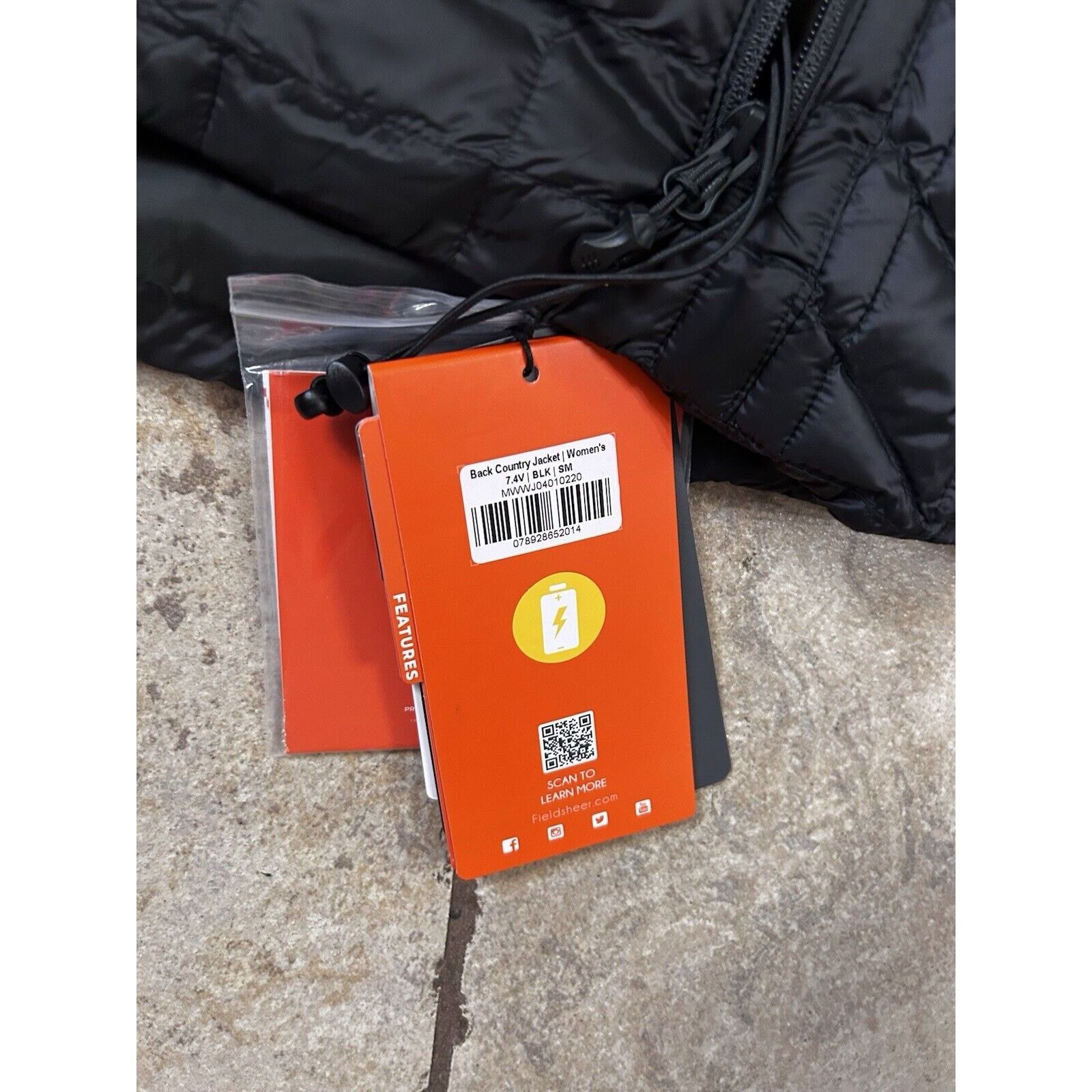 Other New Mobile Warming Backcountry 7.4V Wmn Jacket Black Small Size S / US 4 / IT 40 - 3 Thumbnail