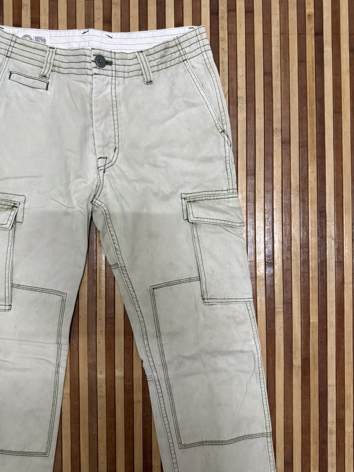 Russell Athletic RUSELL ATHLETIC Cargo Pants / Multipocket /Streetwear/W31x32 Size US 31 - 4 Thumbnail