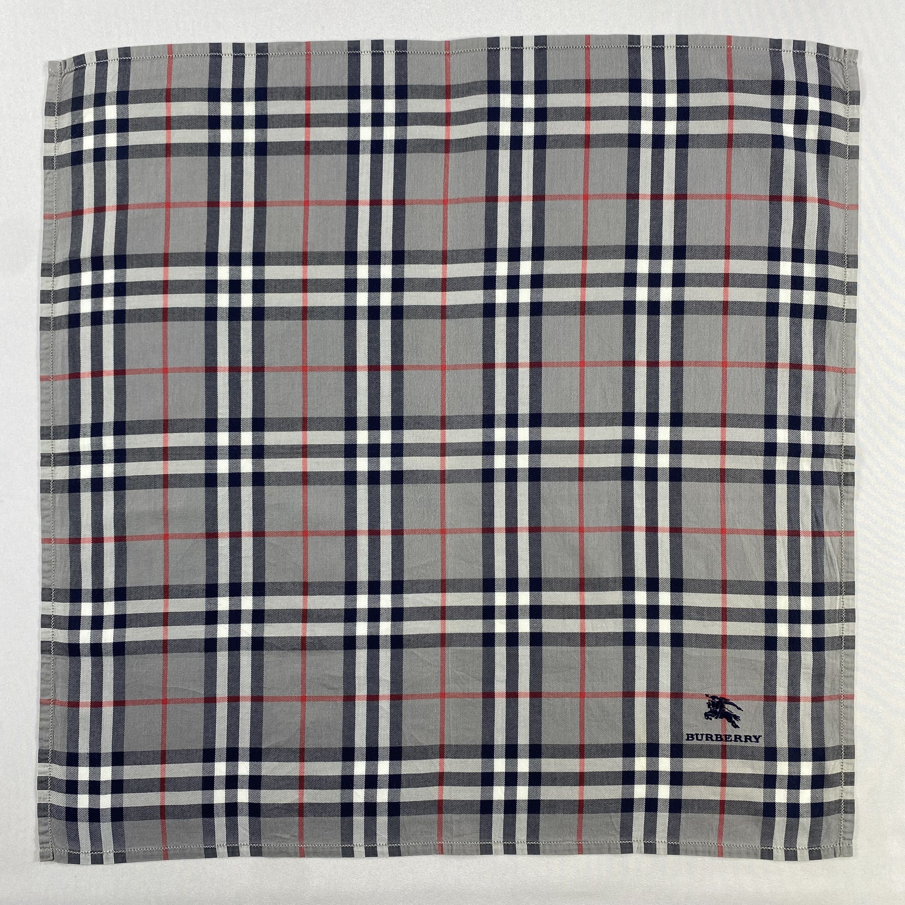 Burberry × Vintage Burberry Handkerchief / Neckerchief / Bandana-P1076 Size ONE SIZE - 1 Thumbnail