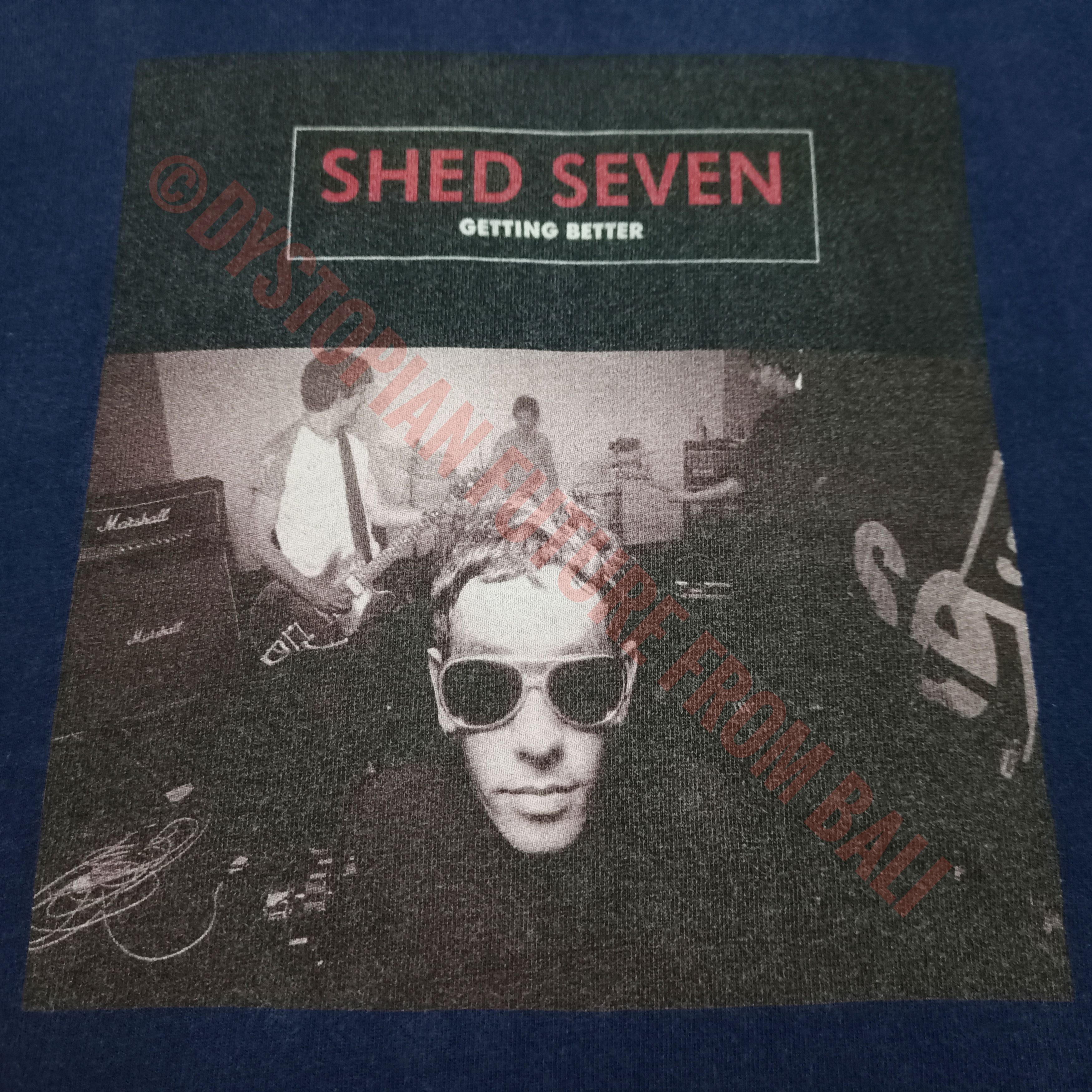Band Tees × Vintage Rare Vintage Shed Seven - Getting Better Band T-shirt Size US L / EU 52-54 / 3 - 3 Thumbnail
