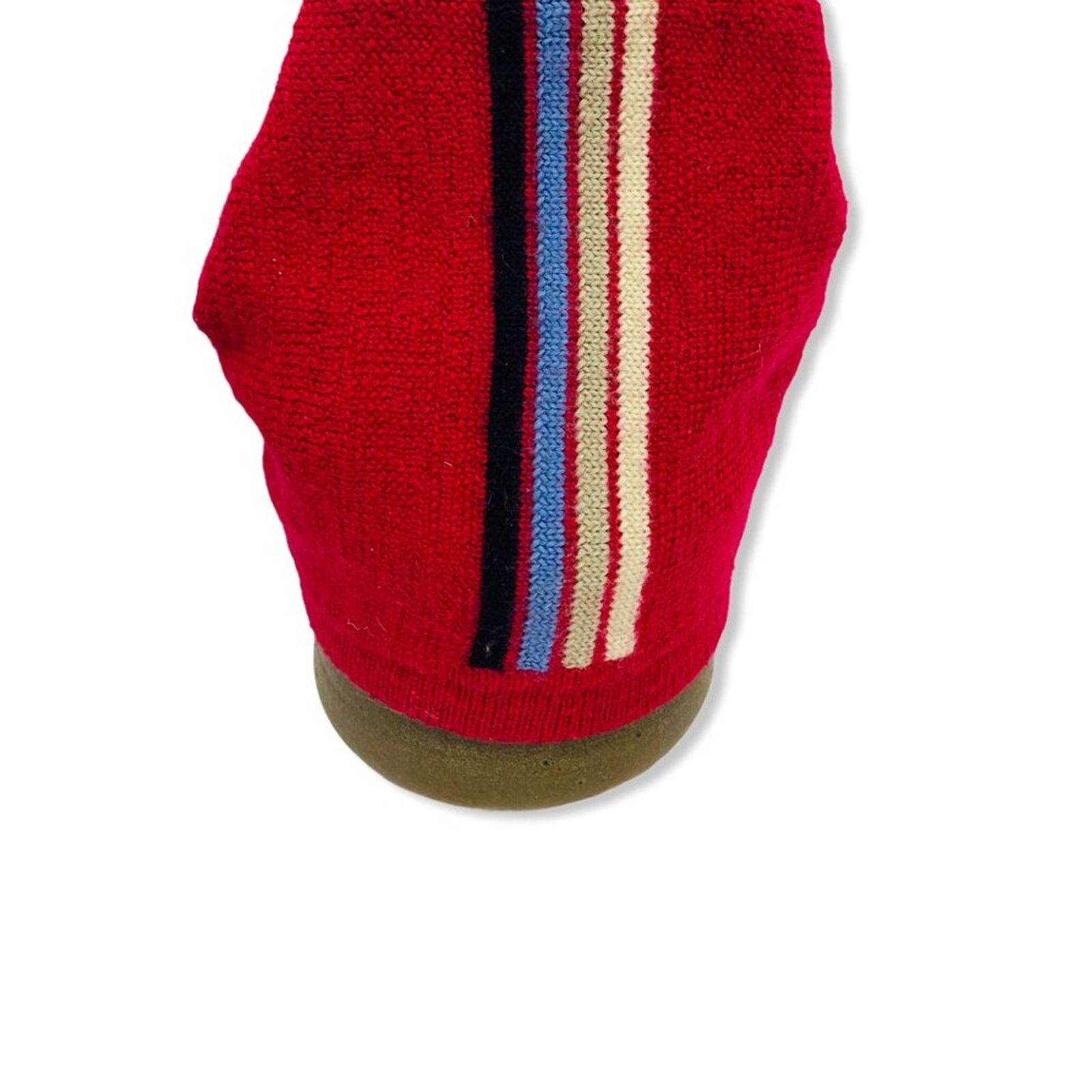 Lands' End Lands End Unisex Wool Beanie Striped Hat Unisex Medium Size ONE SIZE - 2 Thumbnail