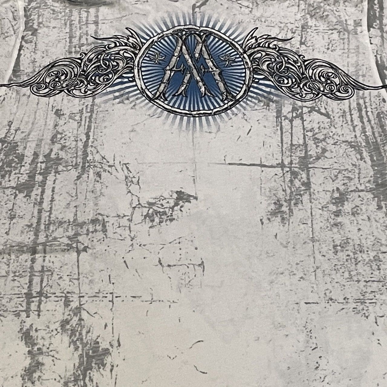 Affliction × Southpole × Tapout Rare Archaic By Affliction Wings Cross Tee Y2K Style Size US M / EU 48-50 / 2 - 4 Thumbnail