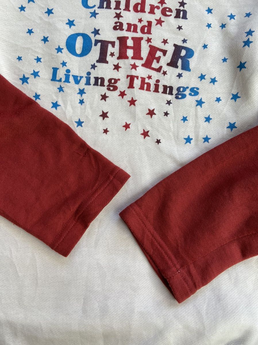 Japanese Brand CHILDREN AND OTHER LIVING THINGS RAGLAN TEE Size US S / EU 44-46 / 1 - 6 Thumbnail