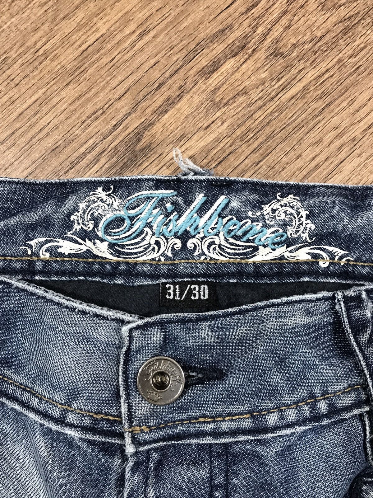 Japanese Brand × Vintage Vintage Distressed Denim Pants Jeans Size US 31 - 6 Thumbnail