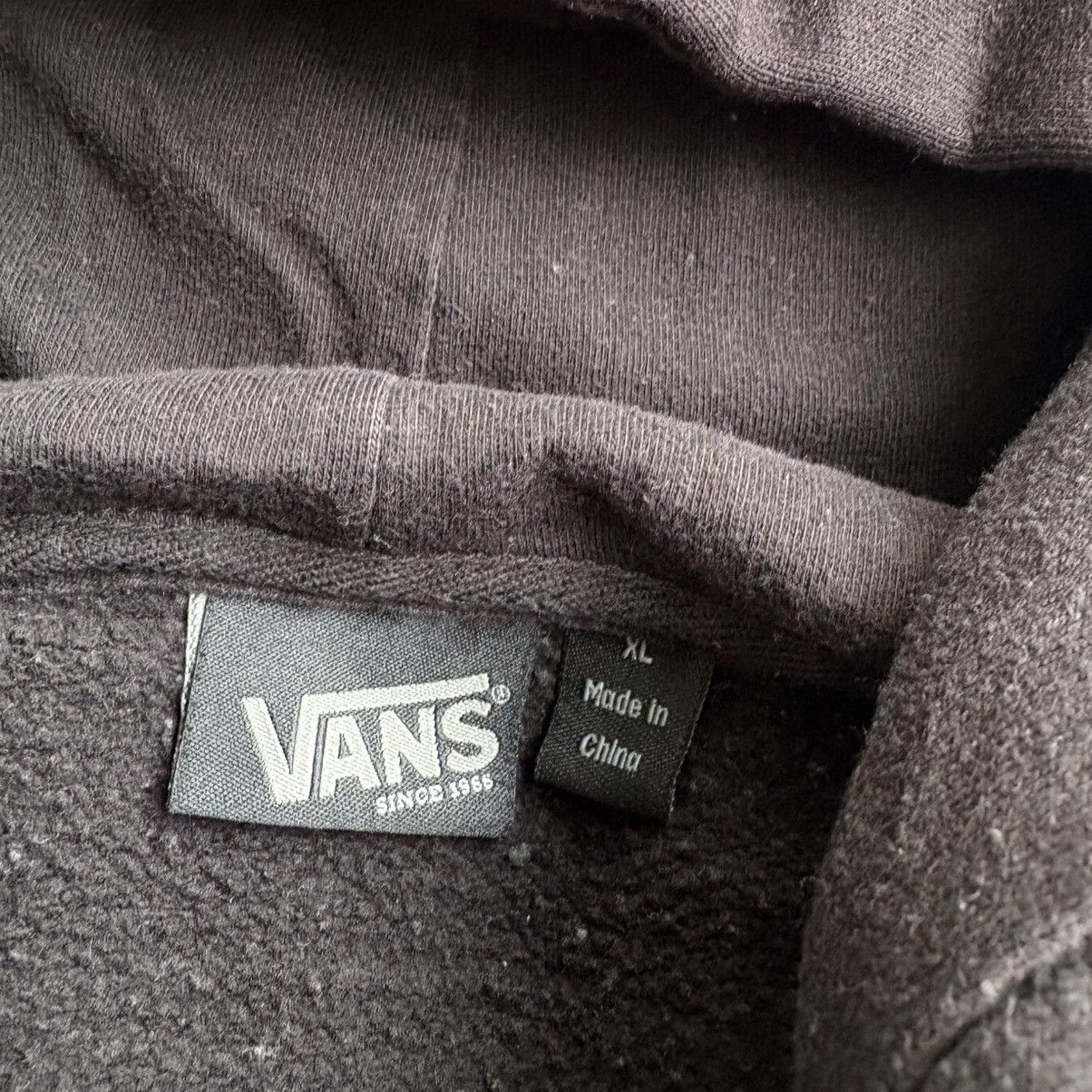 Vans Vintage Vans Black Faded Hoodie Streetwear XL Baggy Heavy Size US XL / EU 56 / 4 - 11 Thumbnail