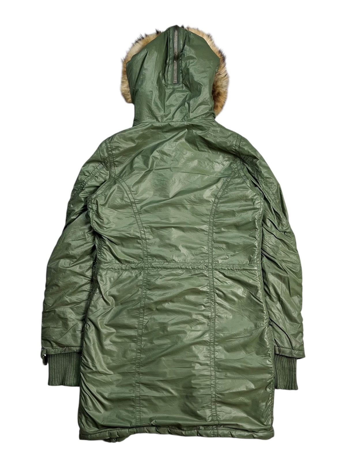 BUFFALO BOBS 2000s Moussy - Apocalypse Style Fur Hoodie Jacket Size US M / EU 48-50 / 2 - 3 Thumbnail