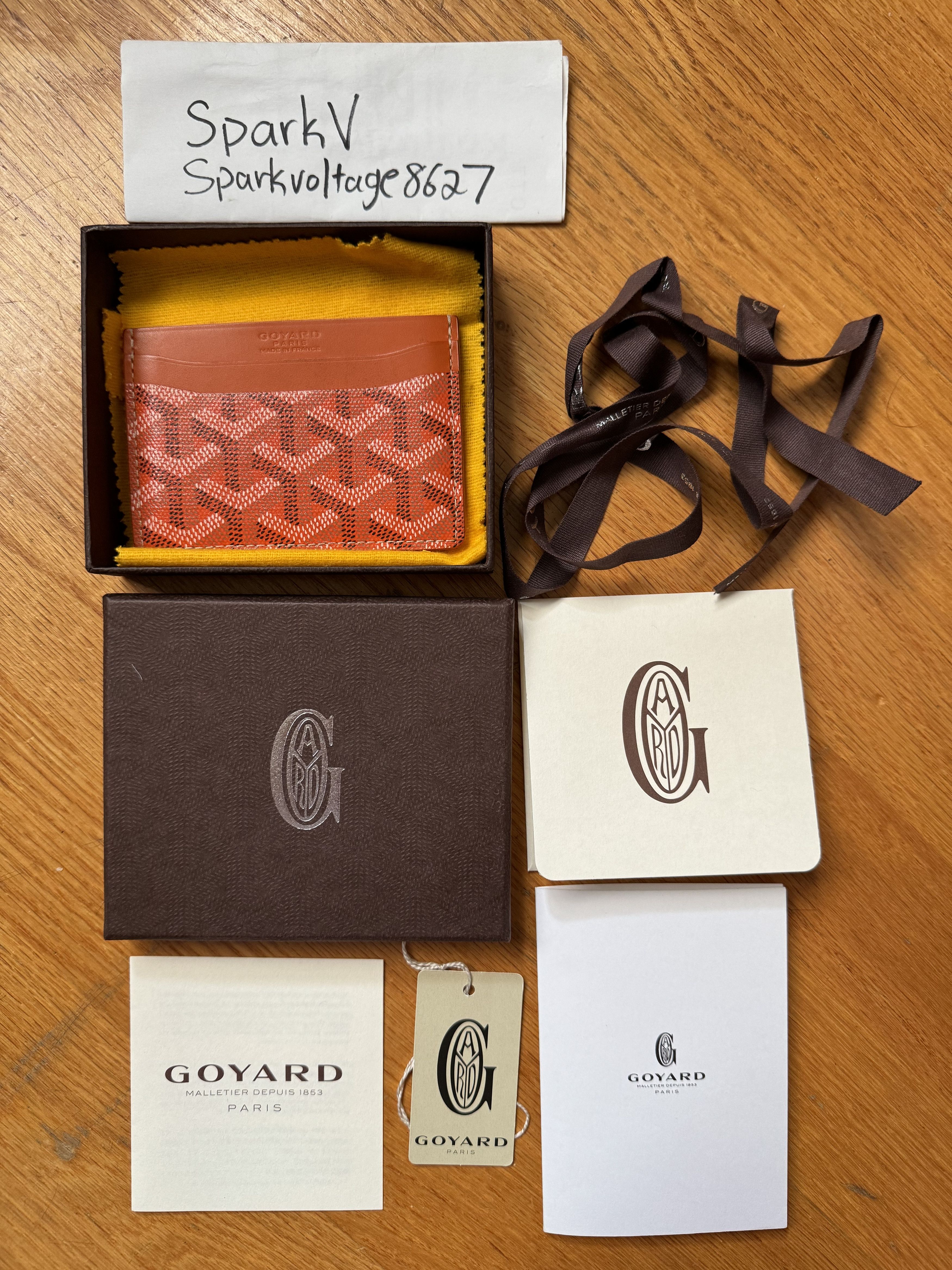 Goyard Goyard St Sulpice Blue | Grailed