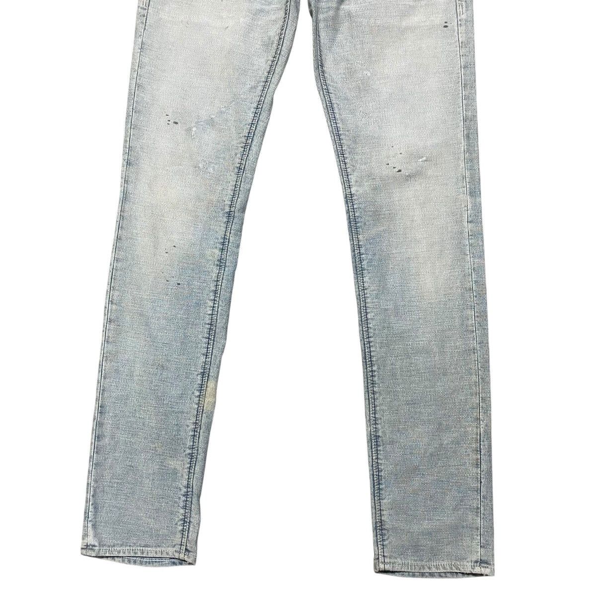 Vanquish Vanquish Mudwash Distressed Denim Skinny Jeans Size US 33 - 6 Thumbnail