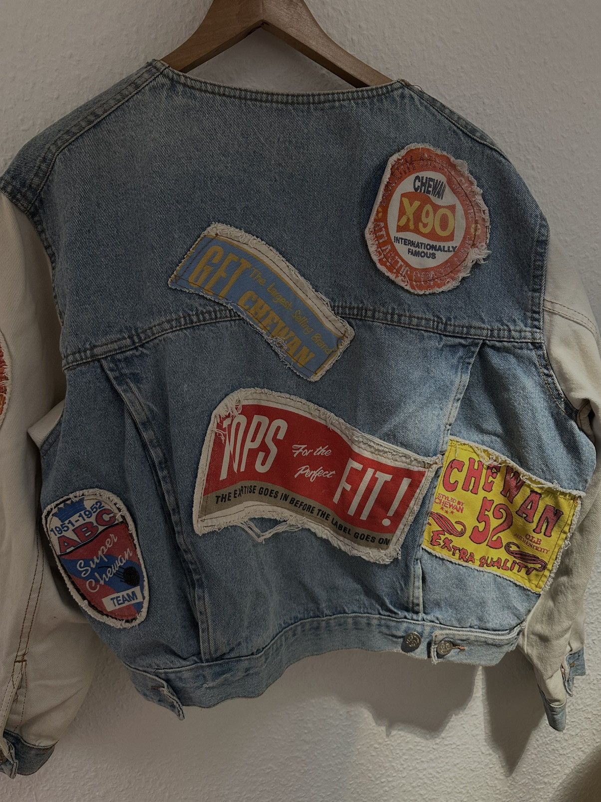 Vintage Vintage Patchwork Motorcycle Jacket - Collector’s Edition Size US M / EU 48-50 / 2 - 6 Thumbnail