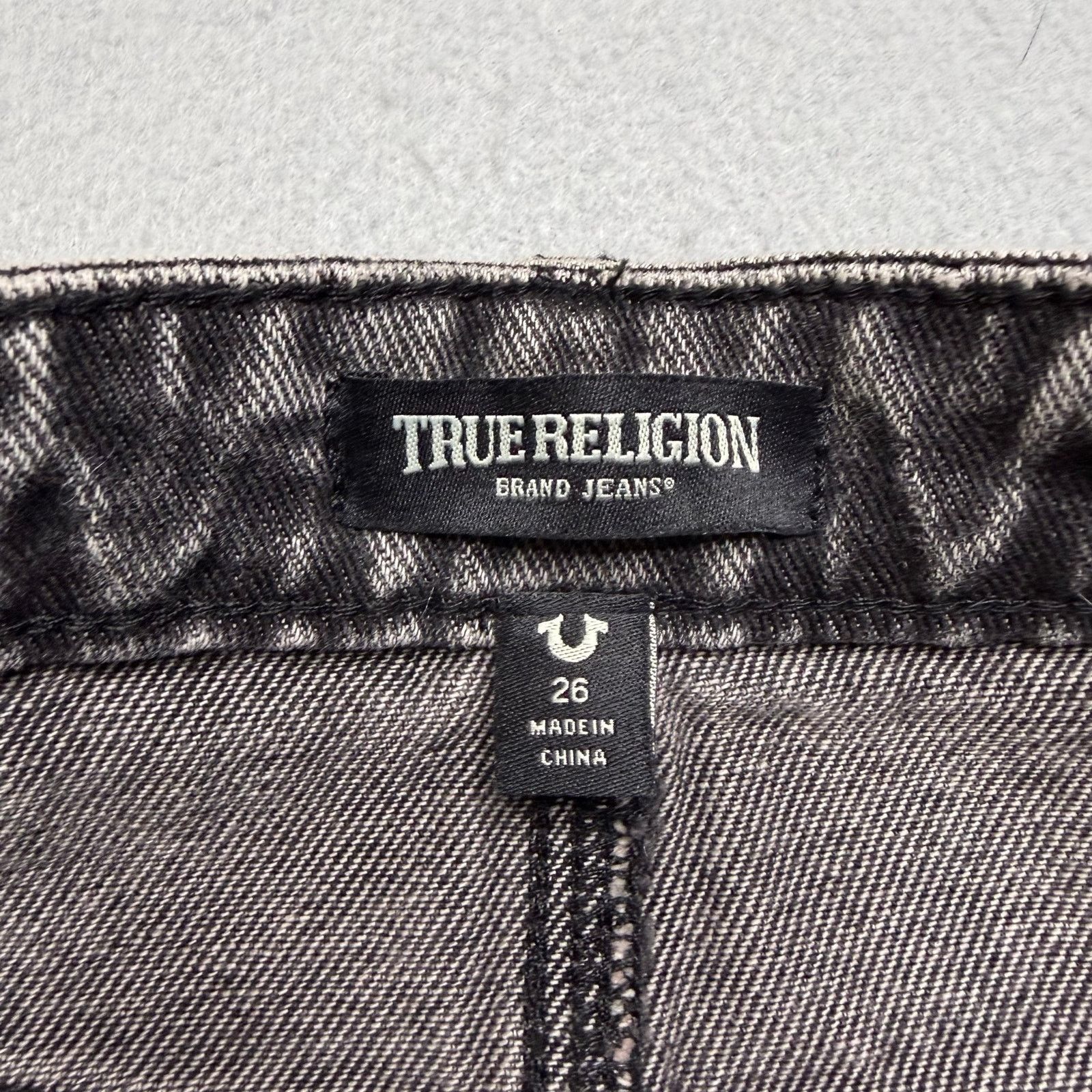 True Religion True Religion Women’s Vintage Cargo Midi Denim Skirt Size 26" / US 2 / IT 38 - 3 Thumbnail