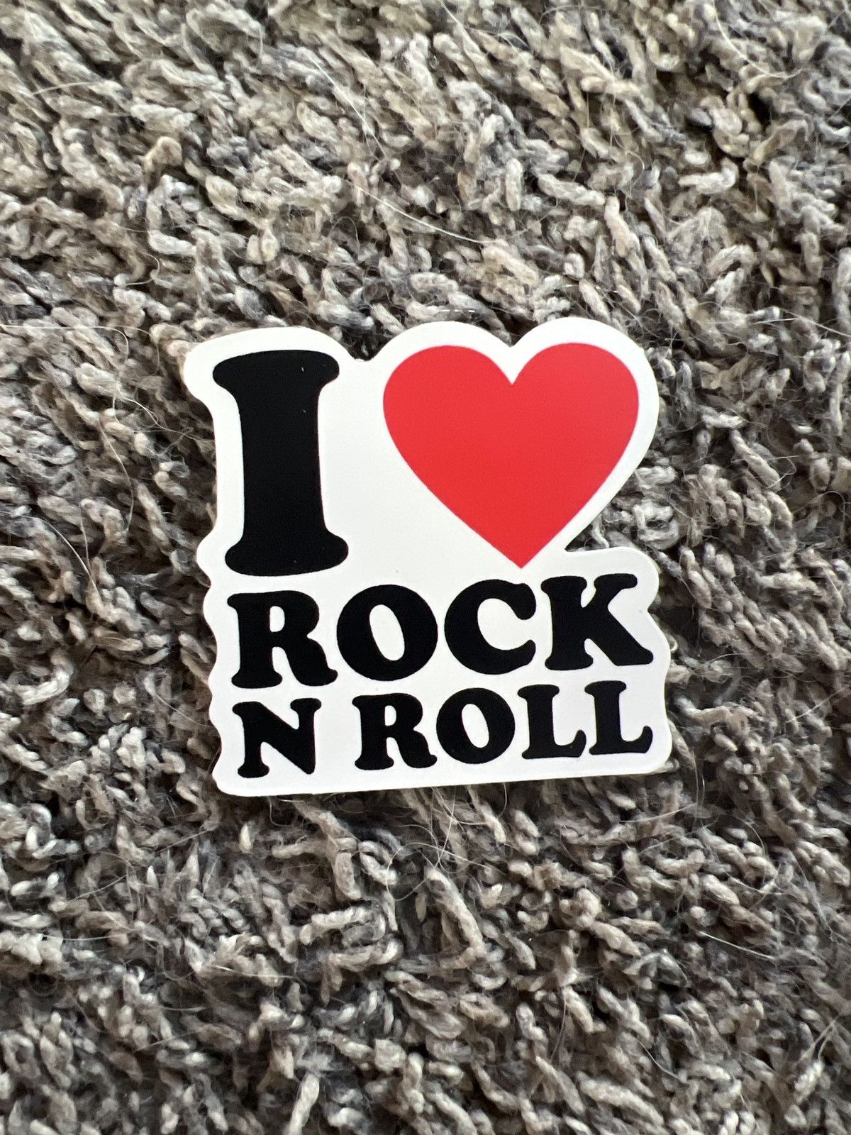 Hypebeast I Love Rock N Roll Sticker Size ONE SIZE - 1 Thumbnail