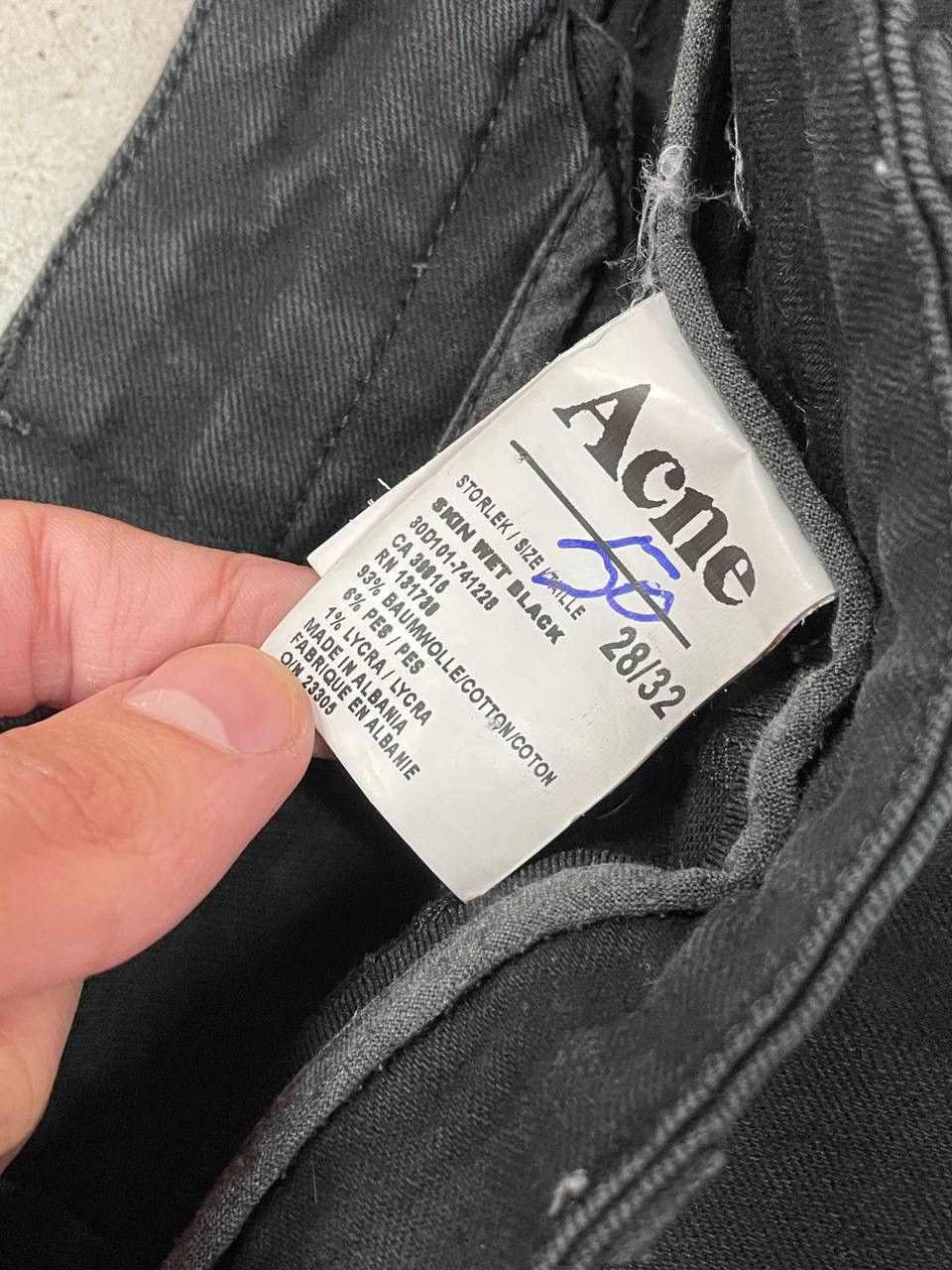 Acne Studios Women’s Vintage Acne Zipper Pants US28 Size 28" / US 6 / IT 42 - 10 Thumbnail