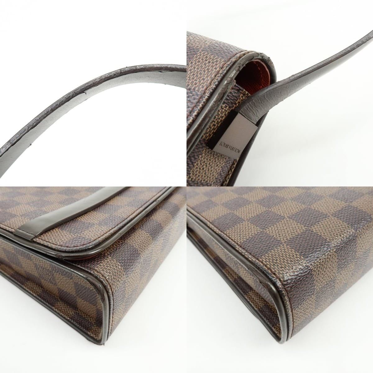 Louis Vuitton Louis Vuitton Damier Tribeca Mini Coated Canvas Shoulder Bag Size ONE SIZE - 4 Thumbnail