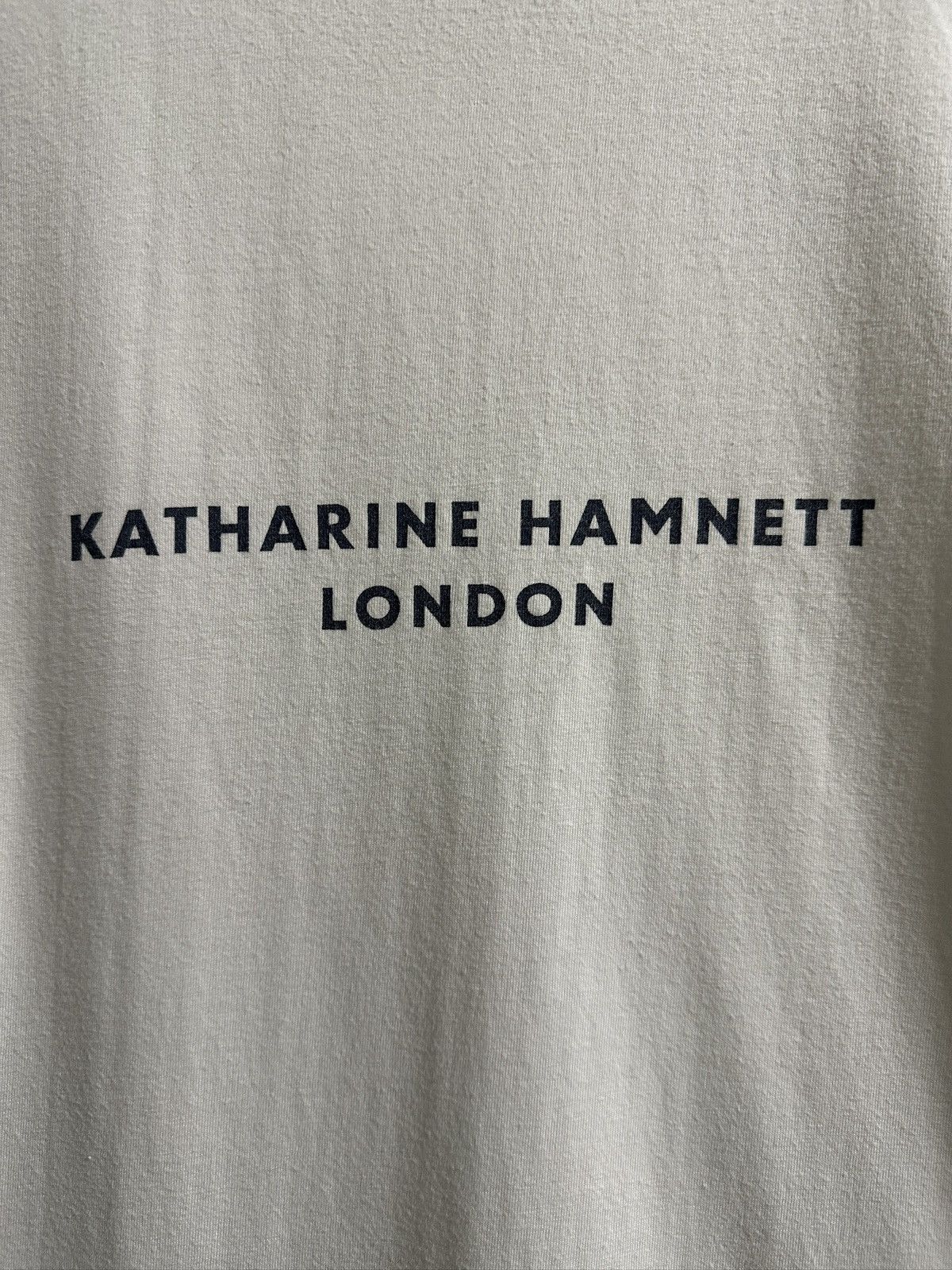 Katharine Hamnett London Rare Vintage T-Shirt Katharine Hamnet London Luxury Size US XXL / EU 58 / 5 - 2 Thumbnail