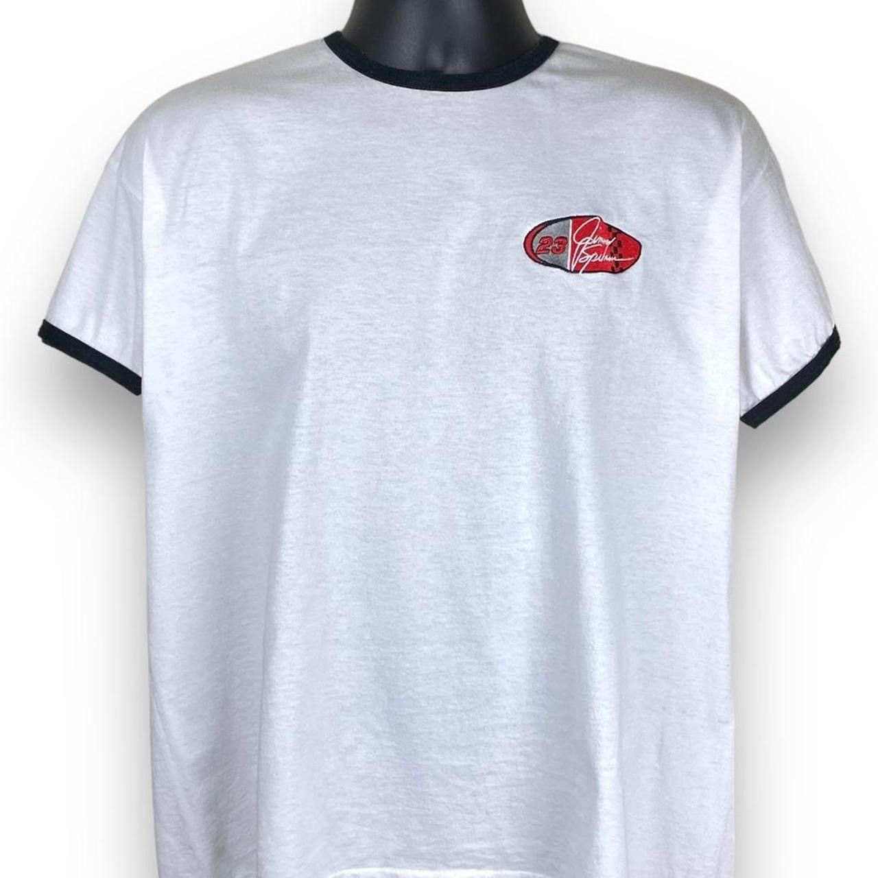 NASCAR × Vintage Vintage Anvil Jimmy Spencer NASCAR Racing Tee Tshirt Size XL / US 12-14 / IT 48-50 - 1 Thumbnail