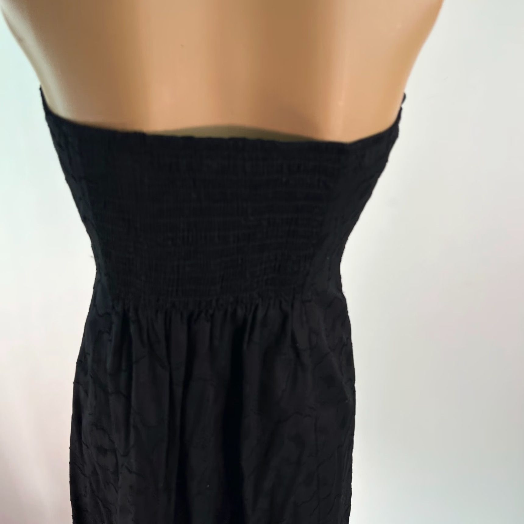 Vintage The Limited Strapless A-Line Dress Size 6 Black Sleeveless Cocktail Classic Womens Size 28" / US 6 / IT 42 - 4 Thumbnail