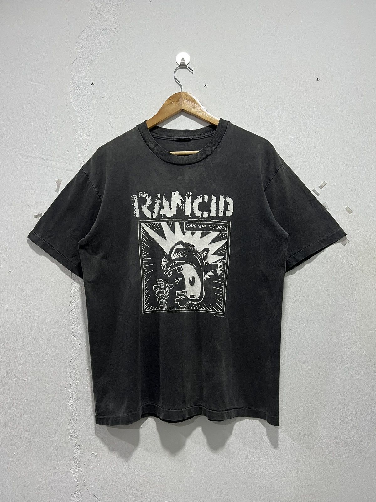 Band Tees × Vintage Vintage Rancid Band Single Stitch Tshirt Size US L / EU 52-54 / 3 - 1 Thumbnail